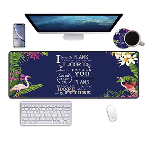 Floral Quote Christian Bible Verse Jeremiah 29:11