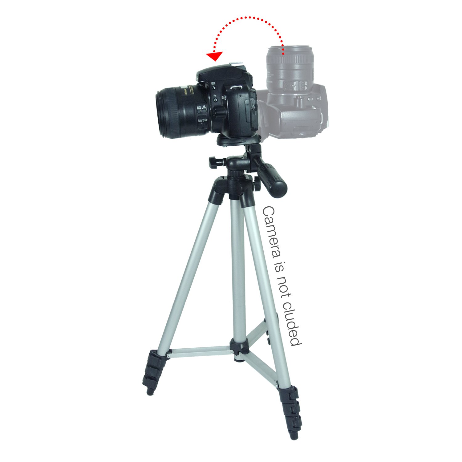 41-Inch Lightweight Portable Camera Tripod Stand with Phone Holder, Bluetooth Remote Shutter & Carrying Case - Perfect for Travel Photography, Vlogging, and Live Streaming (Model LGG688)