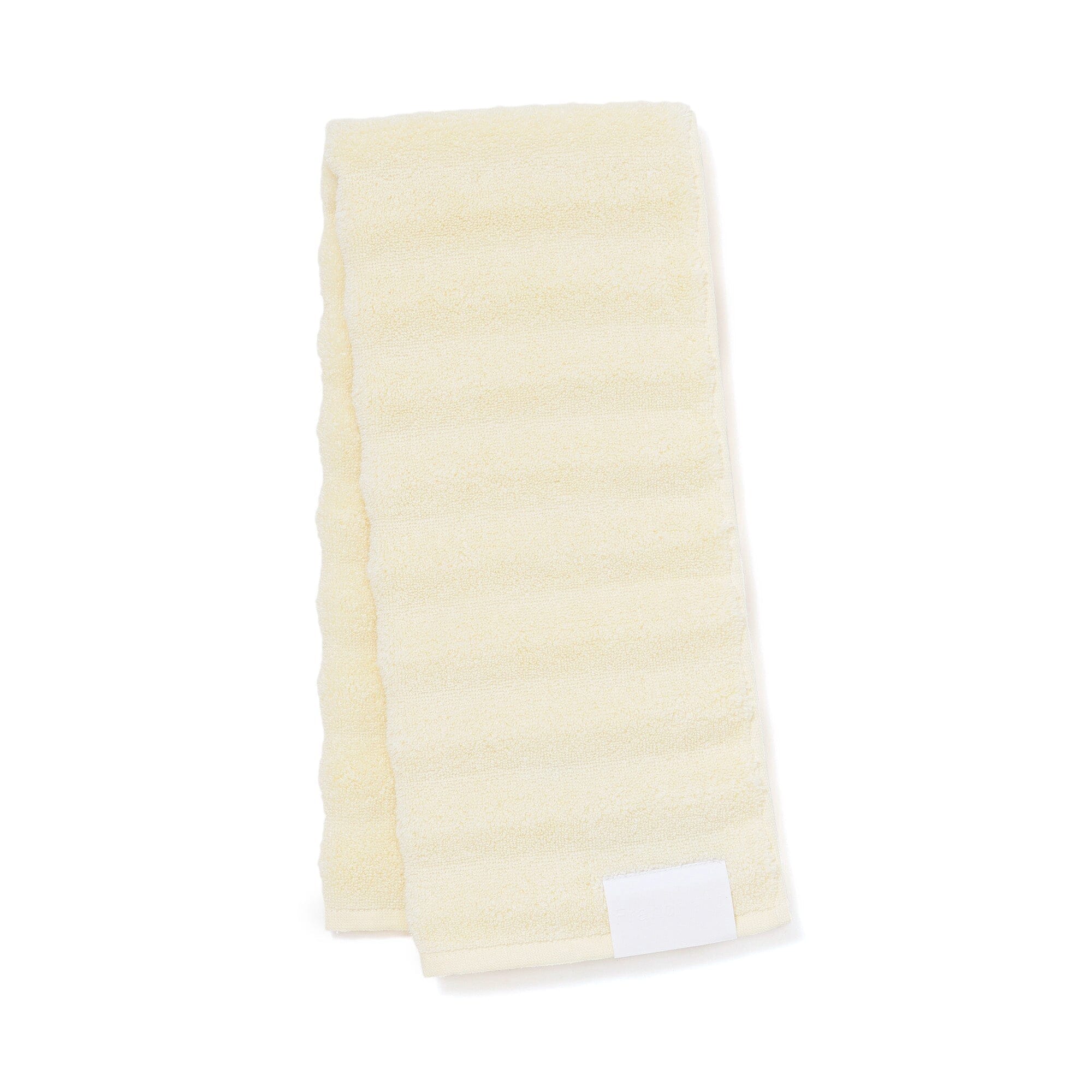 Antibacterial & Deodorizing Fluffy Wave Face Towel - Soft Ivory Bath Towel for Skincare, Makeup Removal & Gentle Exfoliation | Perfect for Daily Face Cleansing, Spa & Travel Essentials