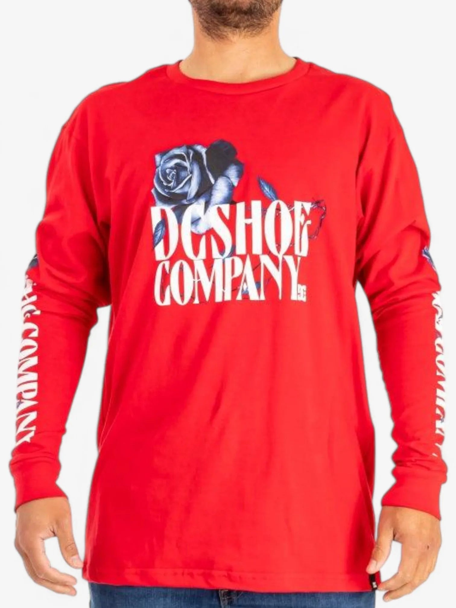 DC Fanatic Red T-Shirt for Men - Comfortable Cotton Tee for Casual Wear, Sports & Everyday Use
