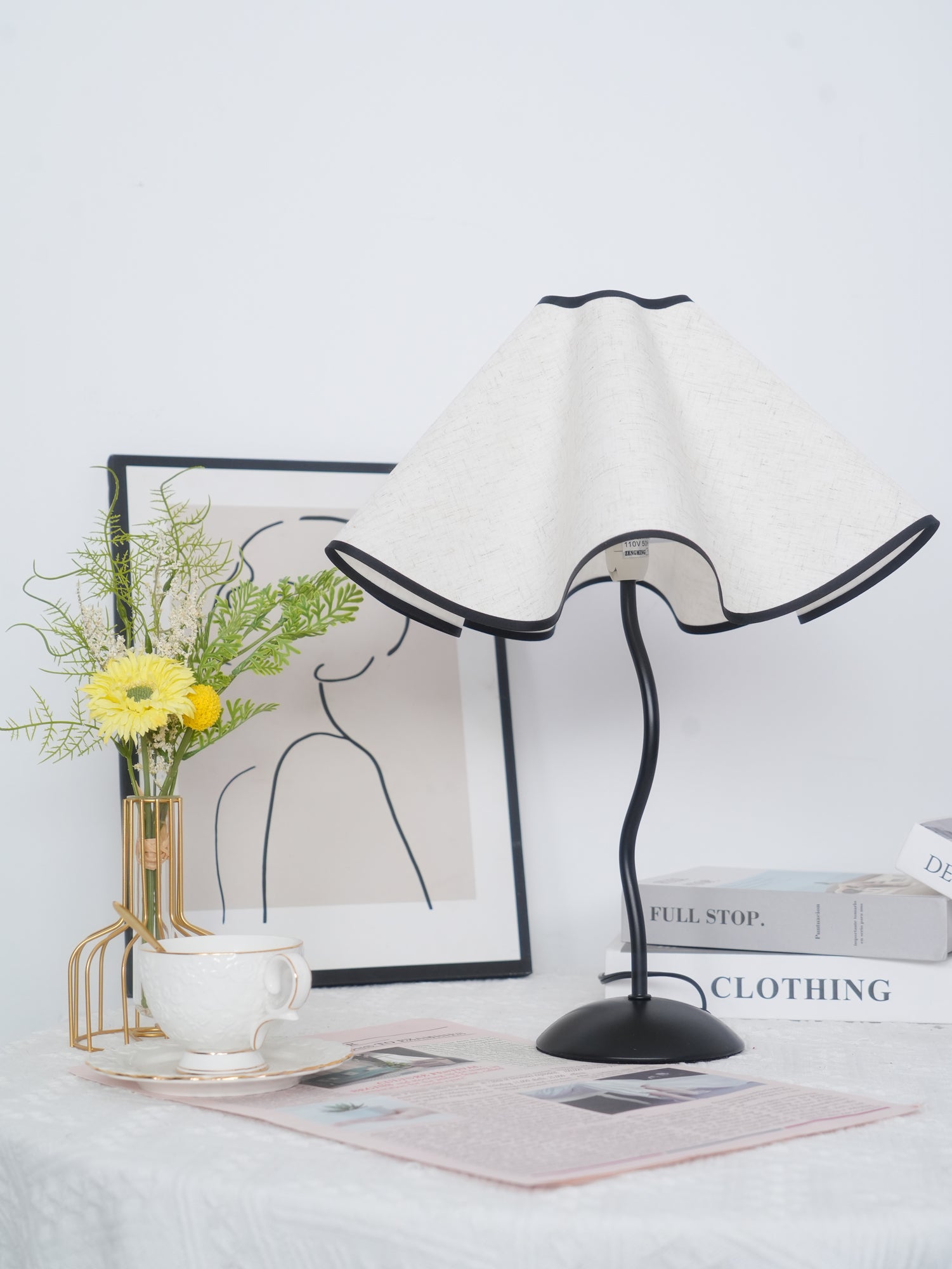 Modern Cora Table Lamp - Adjustable LED Desk Light with USB Port, Dimmable Touch Control for Bedroom, Office, and Living Room - Perfect for Reading, Working, and Relaxing