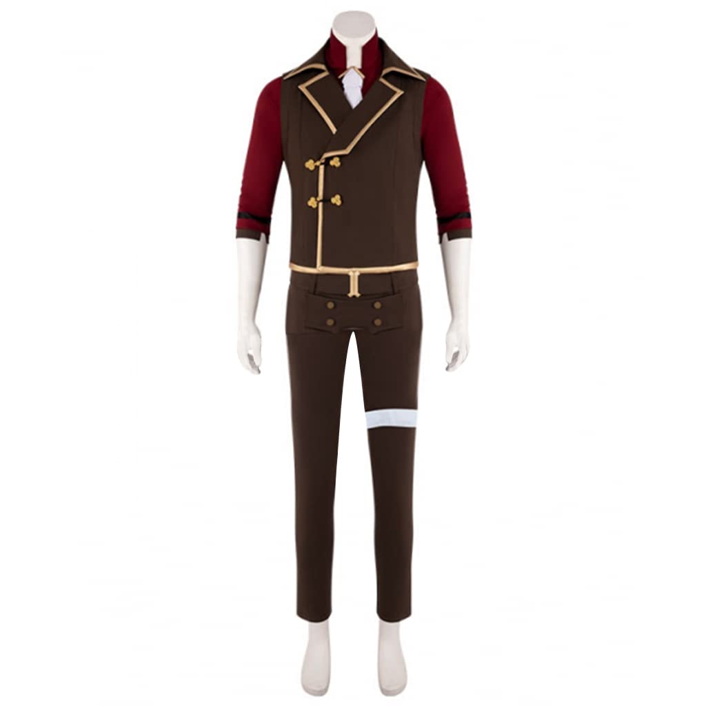 RocailleCos Arcane Silco Cosplay Costume Outfit - League of Legends LOL Halloween Costume for Men | Perfect for Cosplay Events, Comic Con & Halloween Parties