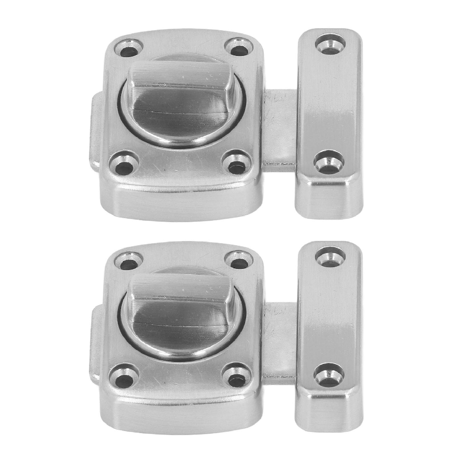 High-Quality Zinc Alloy Rotating Bolt Screws - Secure Lock for Furniture, Bathroom, Home, Hotel & Garage Doors | Durable Hardware for Interior & Exterior Door Security