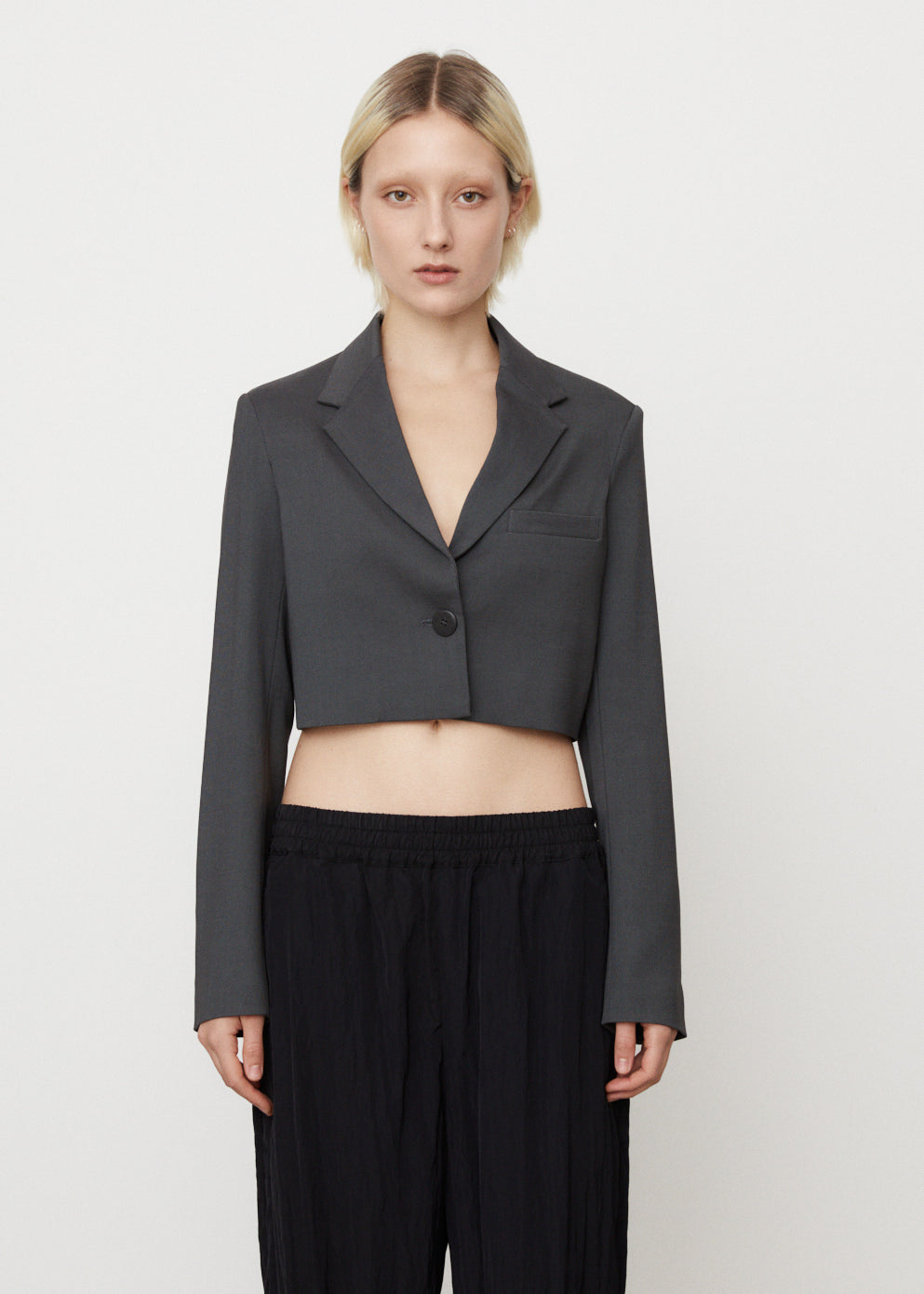 Stylish Short Blazer with Chic Cut-Out Details - Trendy Women's Fashion Jacket for Office Wear, Night Out & Special Occasions