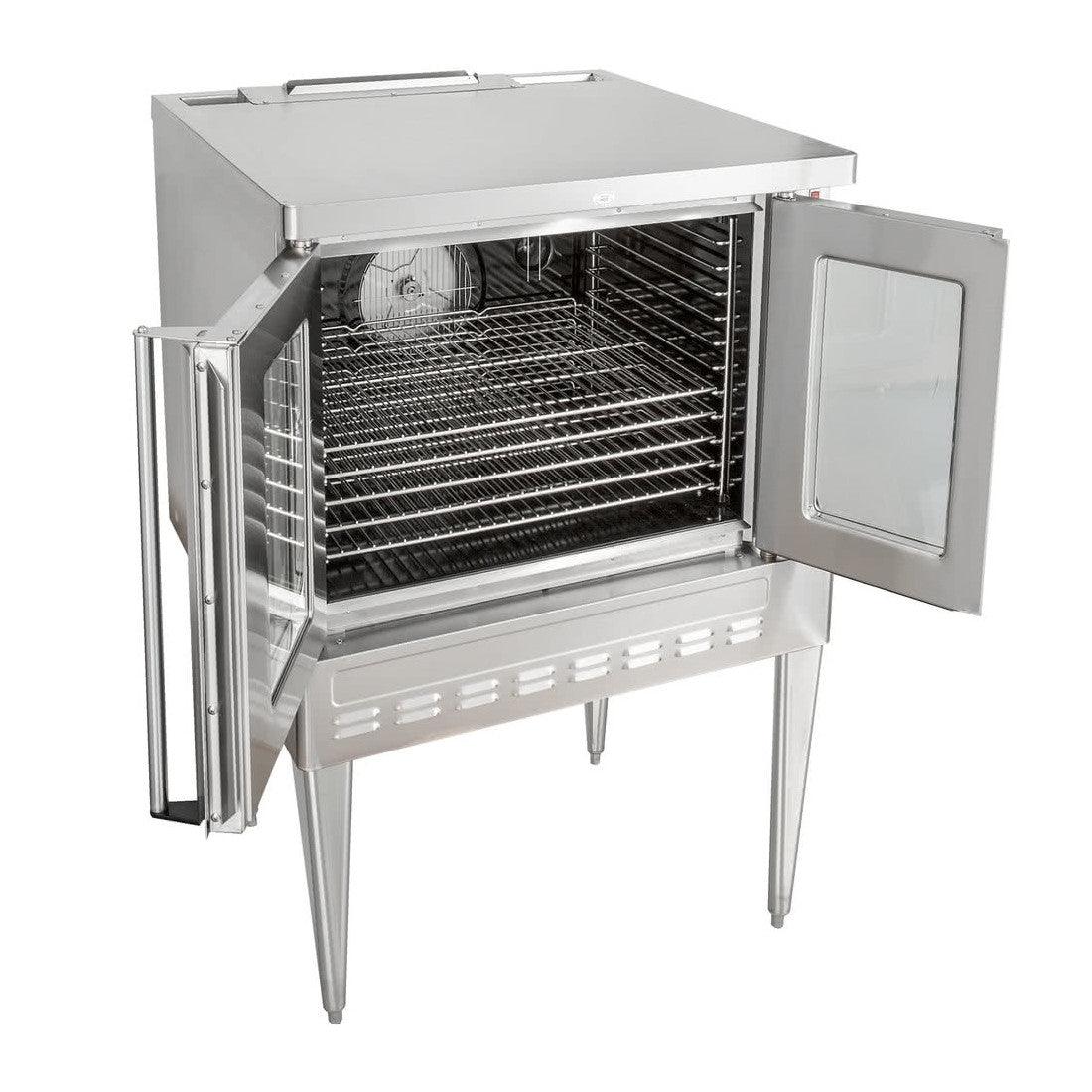 Blodgett SHO 100 G Single Deck Full-Size Commercial Convection Oven - Liquid Propane Gas (LPG) - Perfect for Restaurants, Bakeries & Catering Businesses