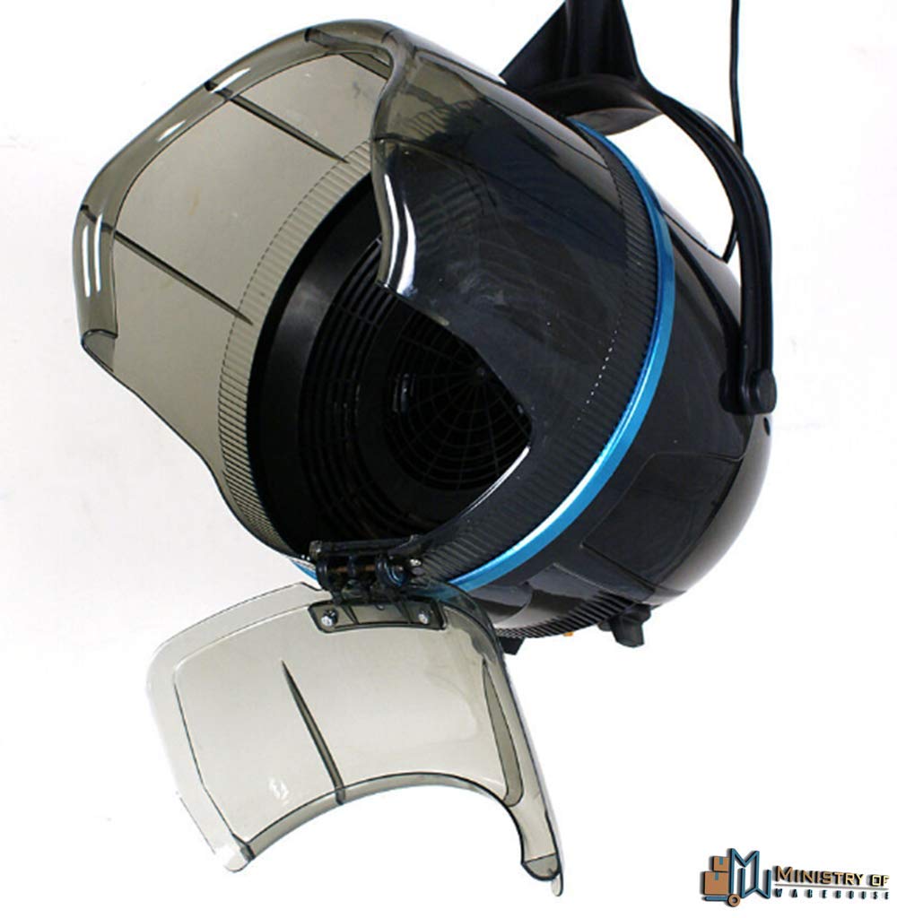 Adjustable Rolling Salon Hair Dryer Hood with Wheels - Stand Up Floor Bonnet Dryer for Home & Professional Use - Perfect for Salons, Spas, and At-Home Styling