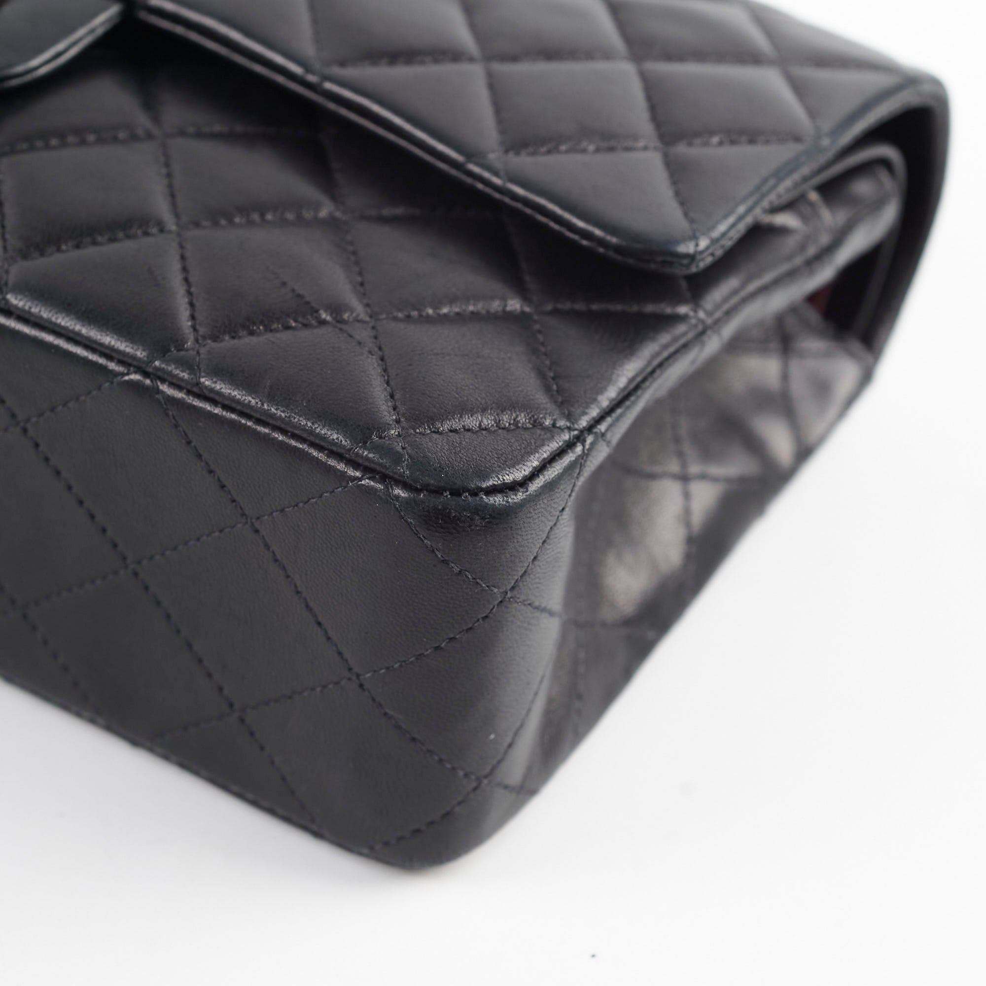 Chanel Medium/Large Double Classic Flap Bag in Black | Timeless Luxury Handbag for Women | Perfect for Work, Evening Events & Special Occasions