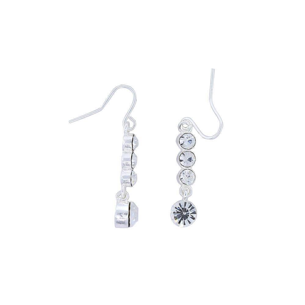 1928 Jewelry Austrian Crystal Drop Earrings - Elegant Dangling Earrings for Women, Sparkling Rhinestone Jewelry for Parties, Weddings & Special Occasions