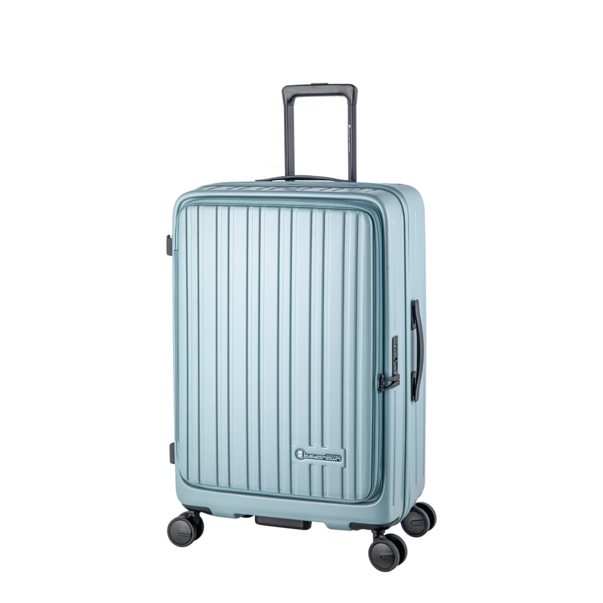 Daycrown 8528 Expandable Carry-On Luggage with Hinomoto Silent Wheels - Lightweight Spinner Suitcase for Travel, Business & Vacation - TSA Lock & Front Opening Design