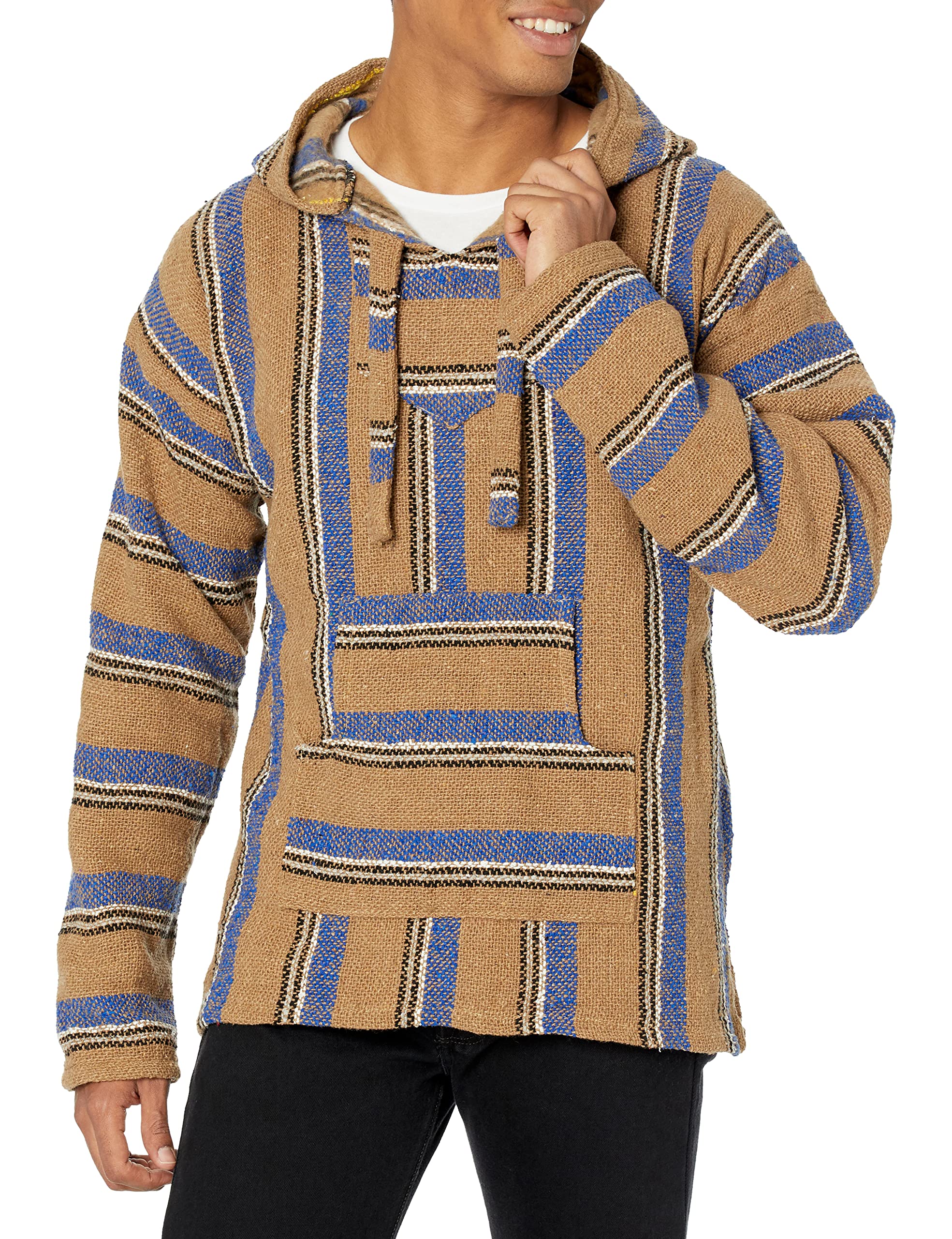 Premium Baja Hoodie Sweatshirt - Soft Fleece Pullover with Pockets | Funny Guy Mugs Collection | Cozy Loungewear for Men & Women | Perfect for Camping, Beach & Casual Outings