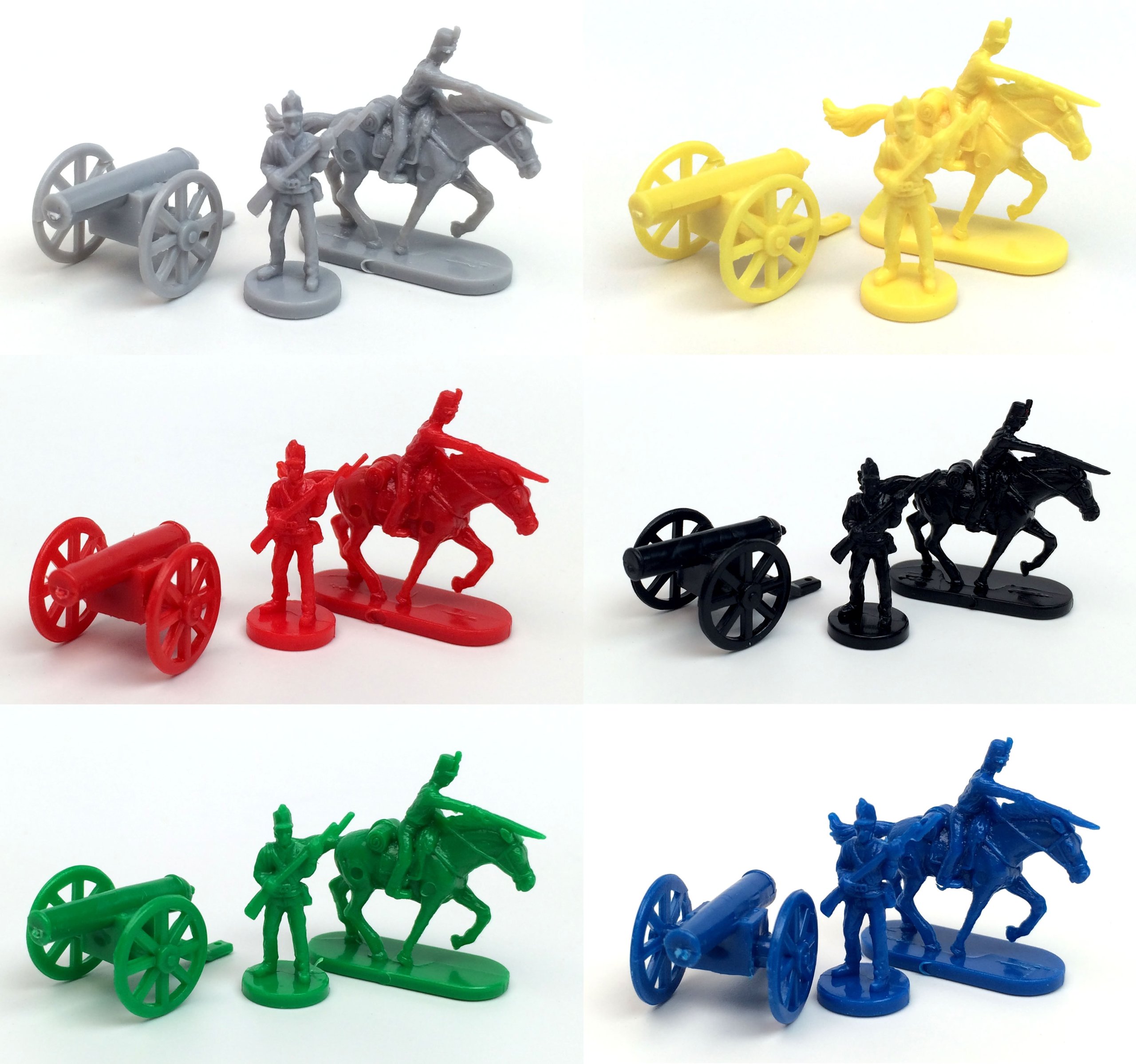 Risk Game Replacement Pieces - 360 Army Units (Infantry, Cavalry, Artillery) for Board Game Enthusiasts