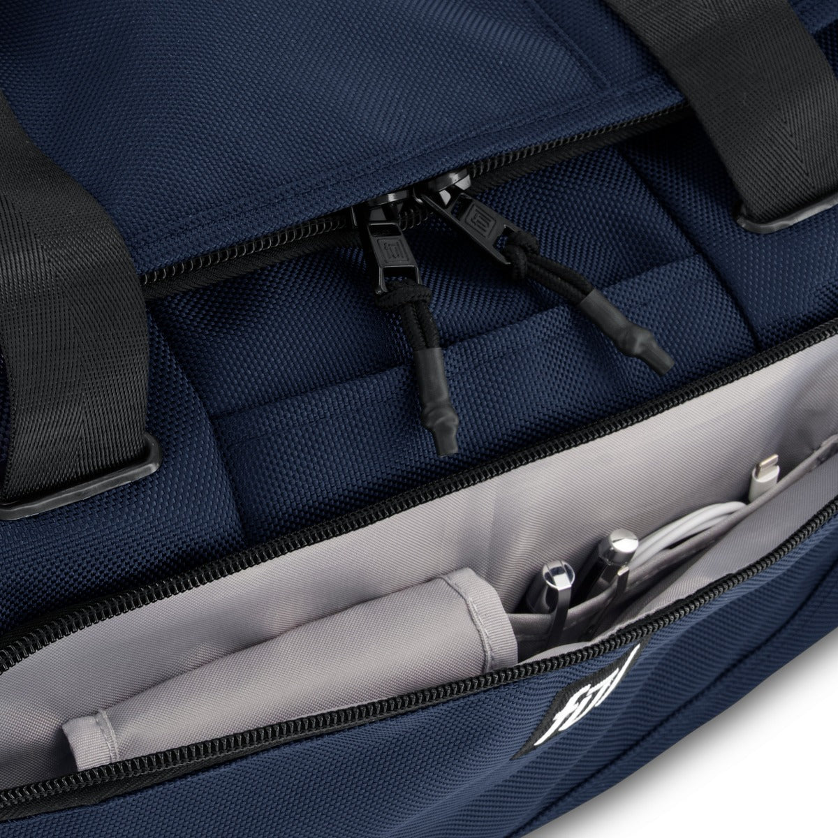 Tactical Duffle Bag for Travel & Gym - Heavy Duty Military Backpack with Multiple Pockets, Water Resistant Navy Blue - Perfect for Outdoor Adventures, Camping & Workout Gear Storage