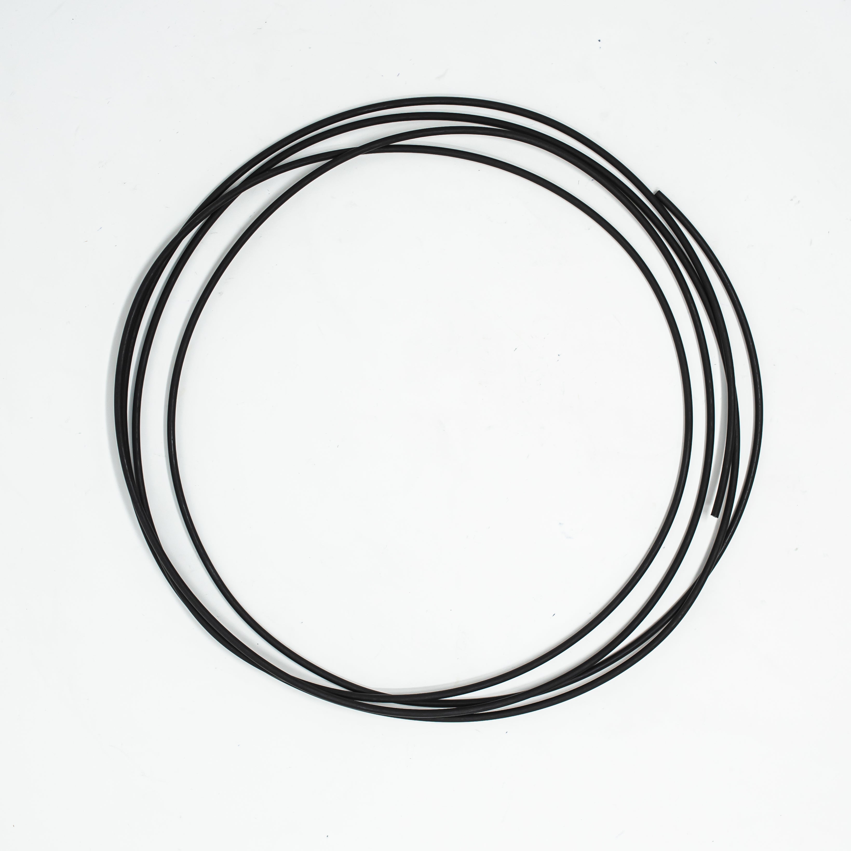 Premium Black Conductive Tubing - 1/8 Inch O.D. (10 Feet) for Electrical Projects, DIY Repairs & Robotics Applications