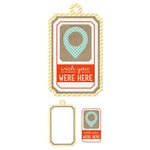 We R Memory Keepers Notable Collection - Embossed Tags & Mini Frames for Scrapbooking, DIY Crafts, Gift Wrapping & Home Decor