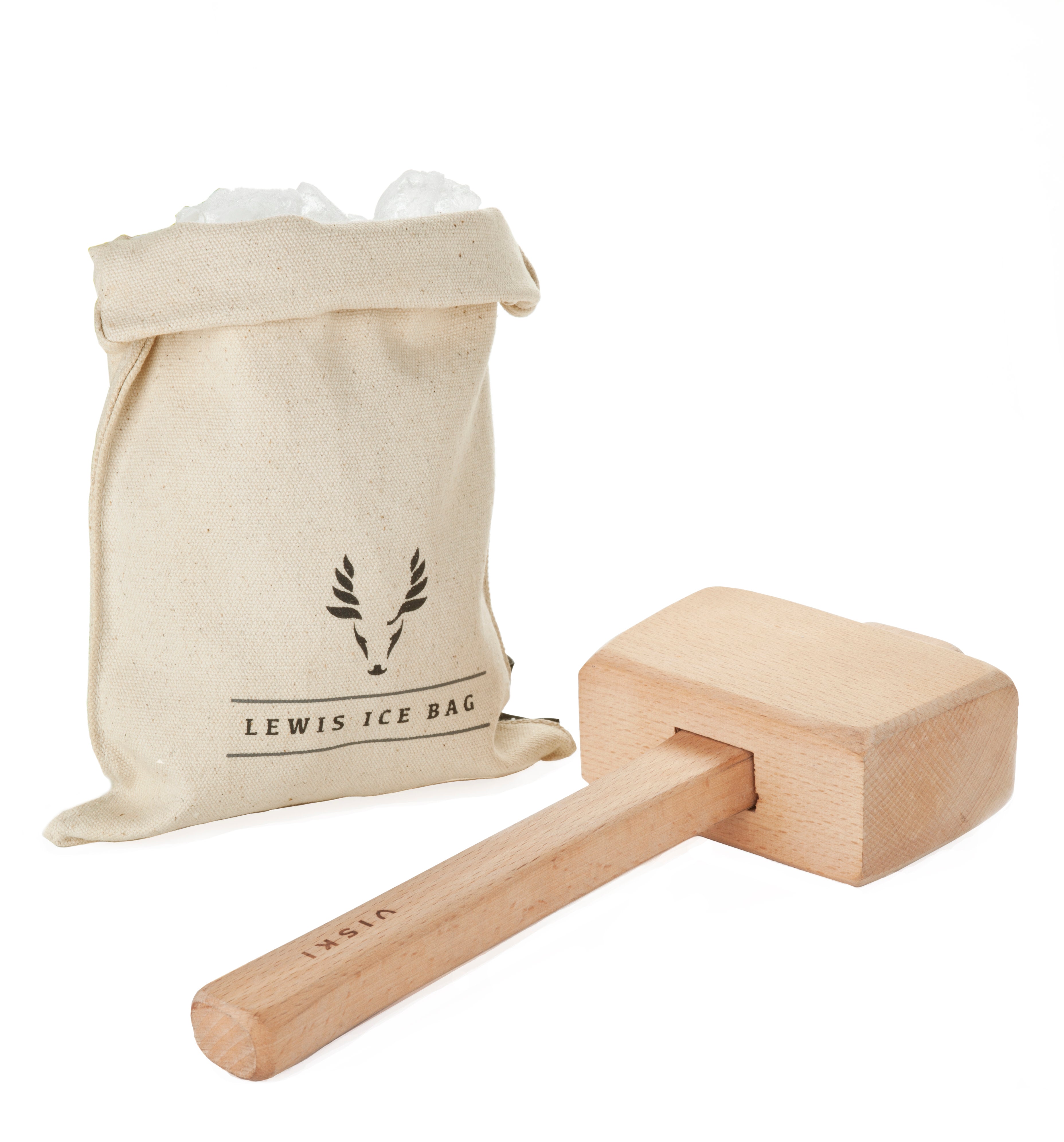 Professional Lewis Ice Bag and Mallet Set - Durable Ice Pack for Injuries, Sports Recovery & Pain Relief - Perfect for Athletes, First Aid Kits & Home Use