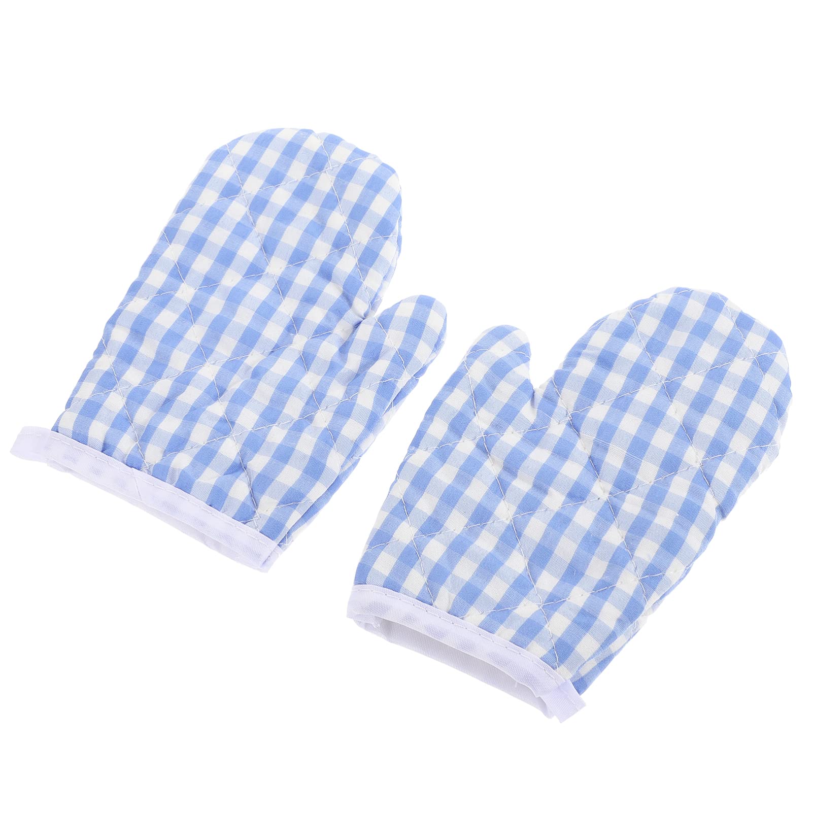 DOITOOL Heat Resistant Kids Oven Mitts - Safe Baking Gloves for Children, Microwave & Kitchen Use - Perfect for Baking, Cooking, BBQ and Family Kitchen Activities