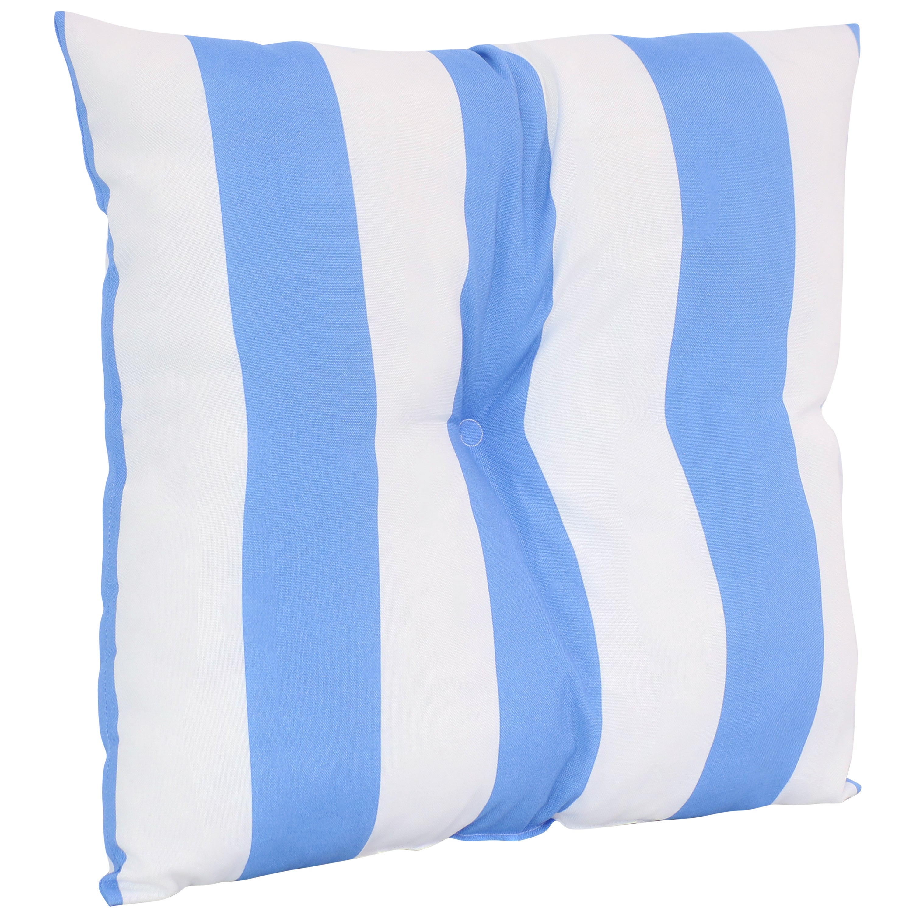 Sunnydaze Tufted Decorative Throw Pillows for Sofa, Couch, Bed - Indoor & Outdoor Use - Waterproof & UV Resistant - Perfect for Patio, Garden, Living Room, and Bedroom Decor