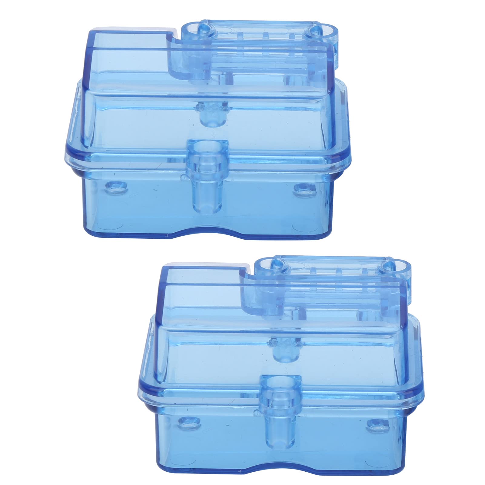 2PCS Waterproof RC Receiver Box Set, Durable Radio Receiver Protector Case for RC Cars, Boats - Ideal for Off-Road Racing, Marine RC Models & Harsh Weather Protection