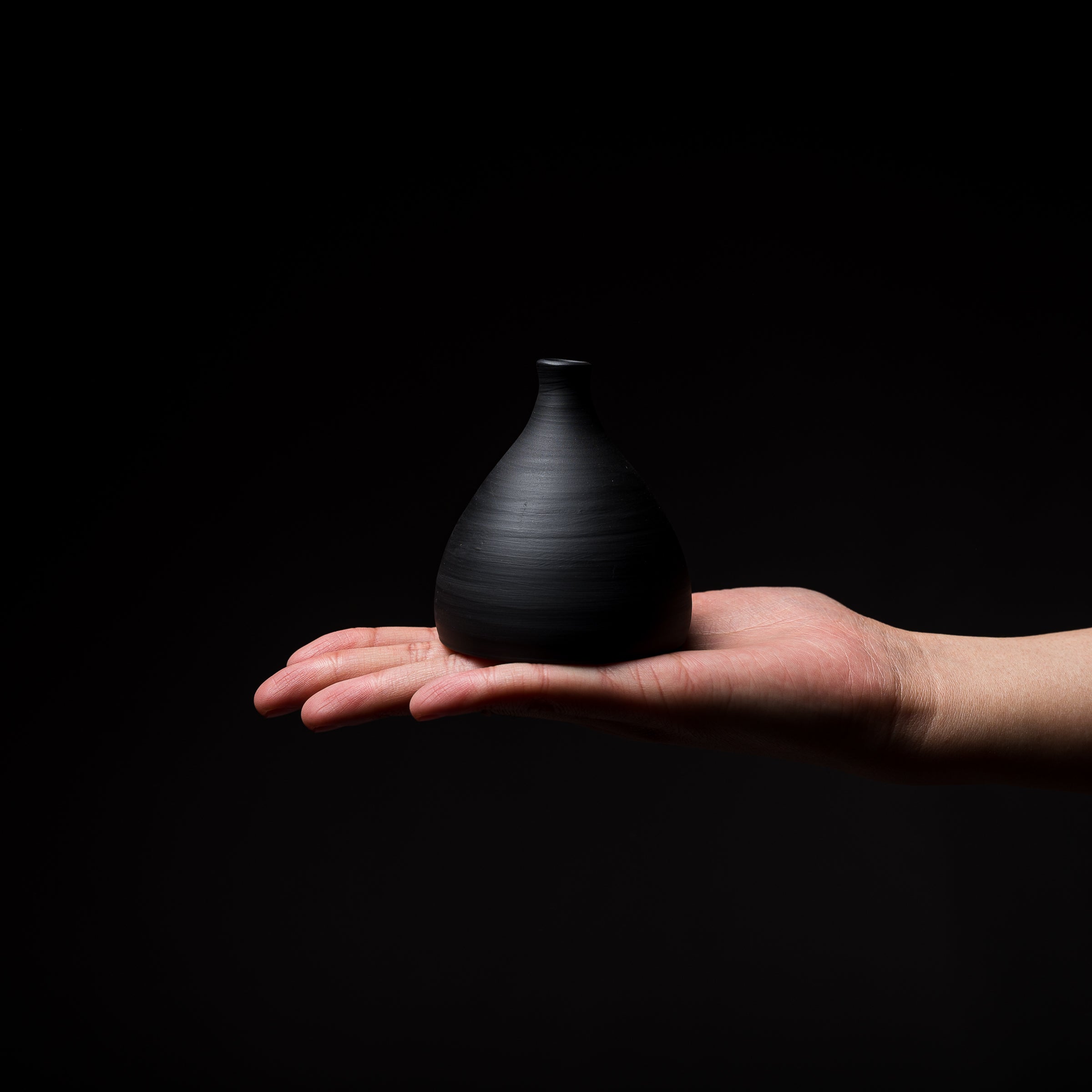 RYO Glass Vase for Single Flower - Elegant Minimalist Home Decor, Perfect for Dining Table, Wedding Centerpiece, and Office Desk Decoration