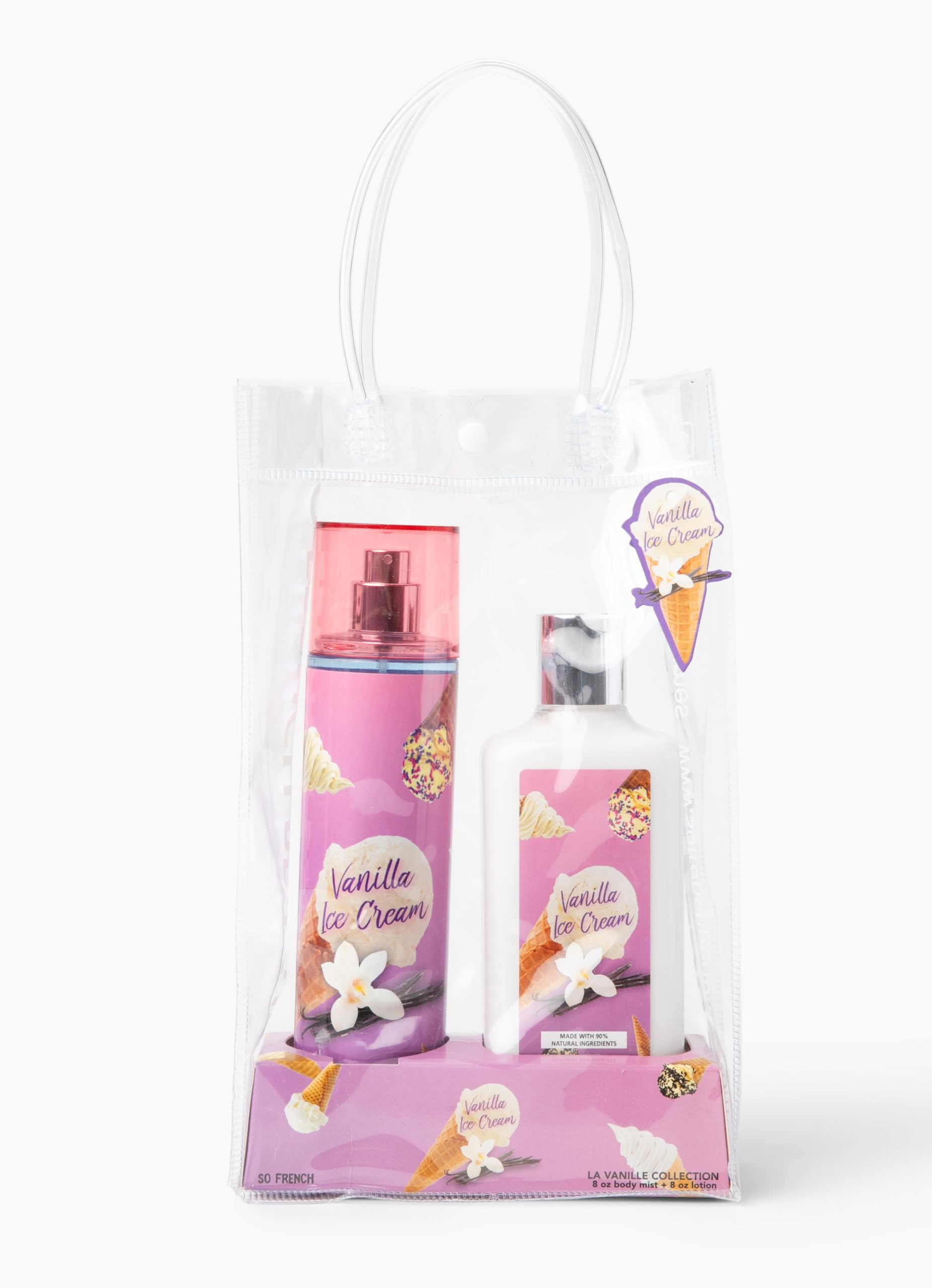 Vanilla Ice Cream Body Mist & Lotion Set | Sweet & Creamy Fragrance for Women | Perfect for Daily Use, Gifts & Self-Care Moments