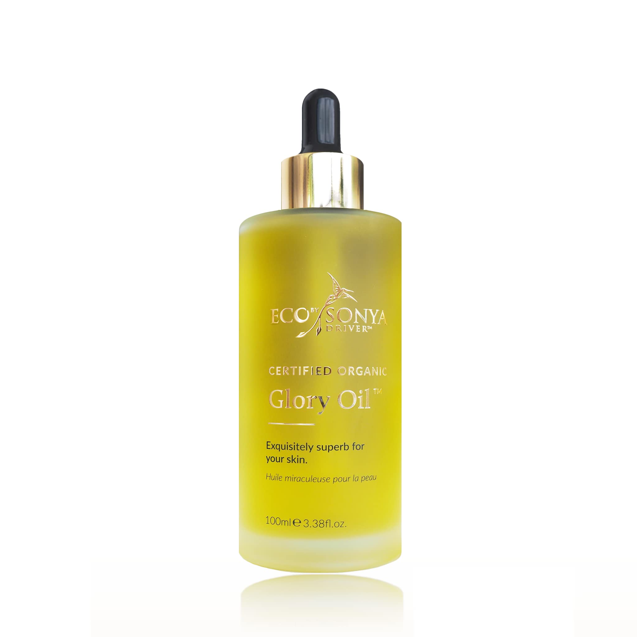 Eco by Sonya Driver Glory Oil 100ml - Organic Hair & Skin Treatment for Dryness & Shine | Perfect for Daily Moisturizing & Night Care