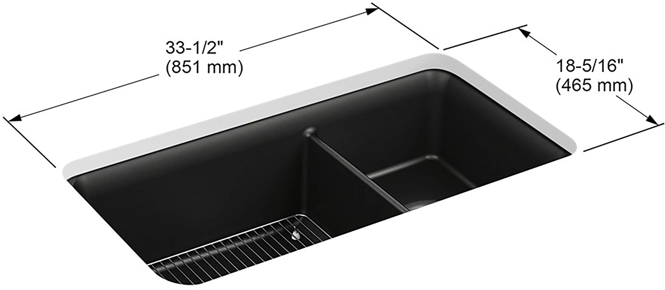 KOHLER 8204-CM2 Cairn 33.5