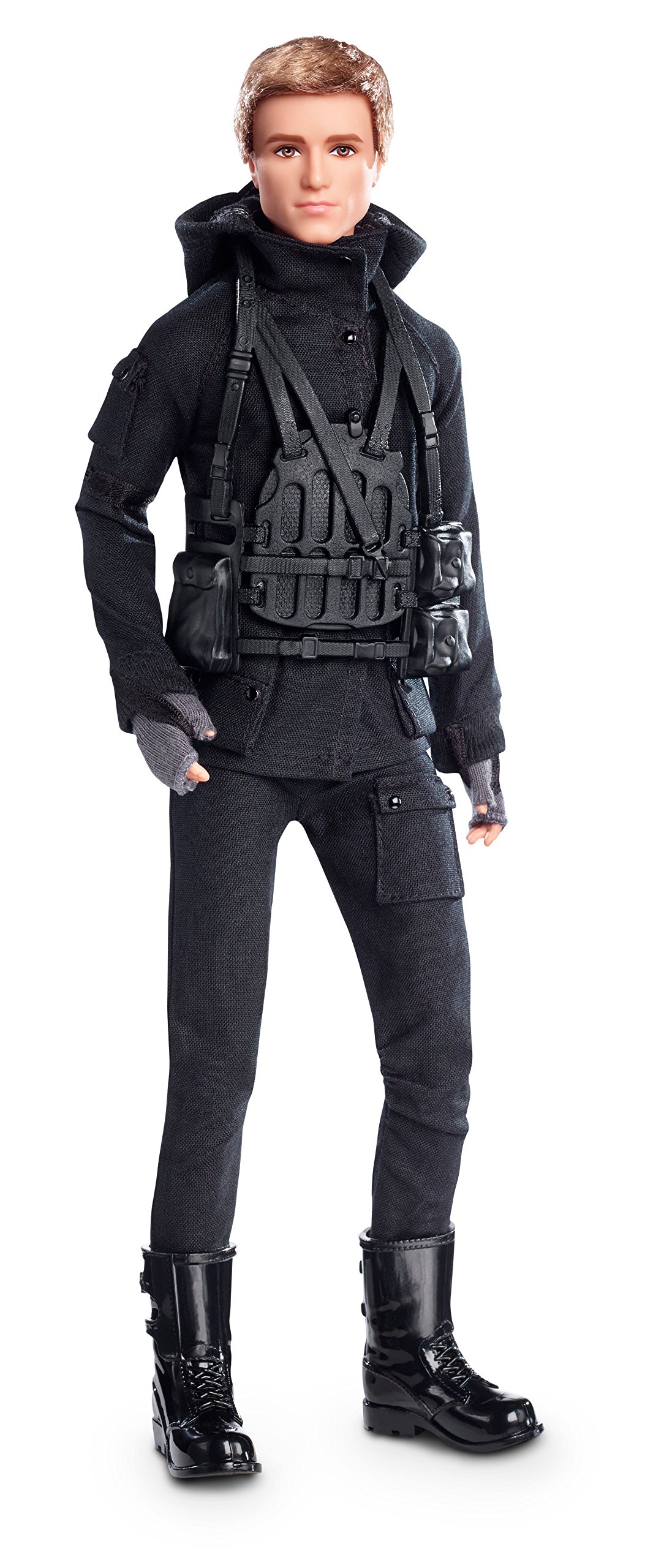 Barbie Collector The Hunger Games: Mockingjay Peeta Doll - Authentic Multi-colored Action Figure for Fans, Collectors, and Movie-Themed Displays