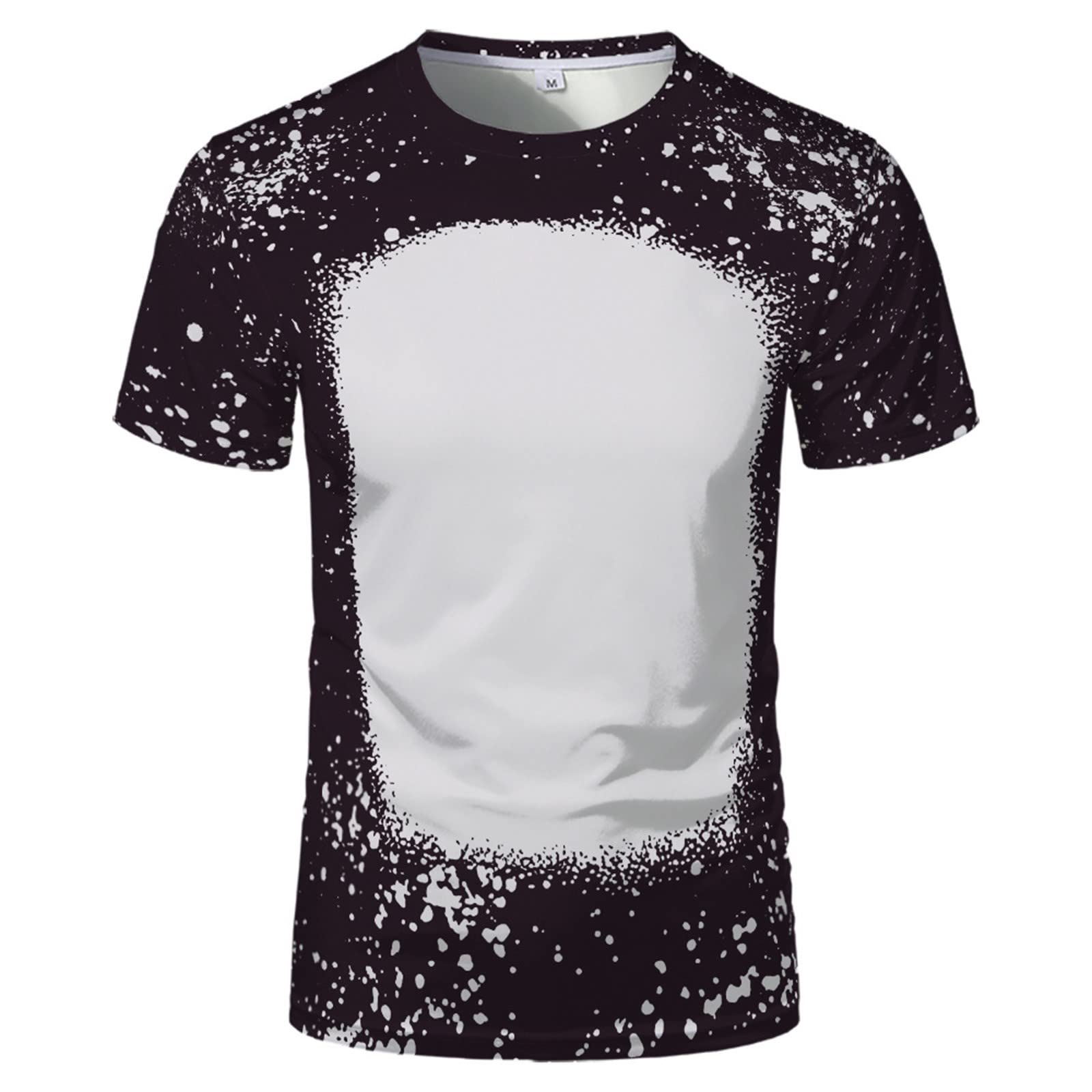 Premium Custom Sublimation T-Shirts for Men - US Size Large, Blank Heat Transfer Ready Short Sleeve Tees - Perfect for DIY Printing, Sports Teams, and Casual Wear