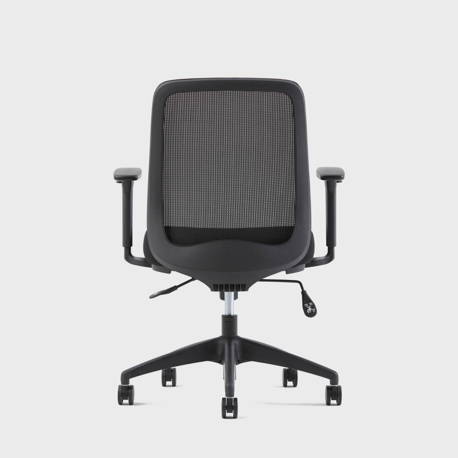 Haworth Assure Ergonomic Office Chair - Breathable Mesh Desk Chair for Home & Office - Comfortable Adjustable Task Chair for Long Hours - Perfect for Workstations & Home Offices