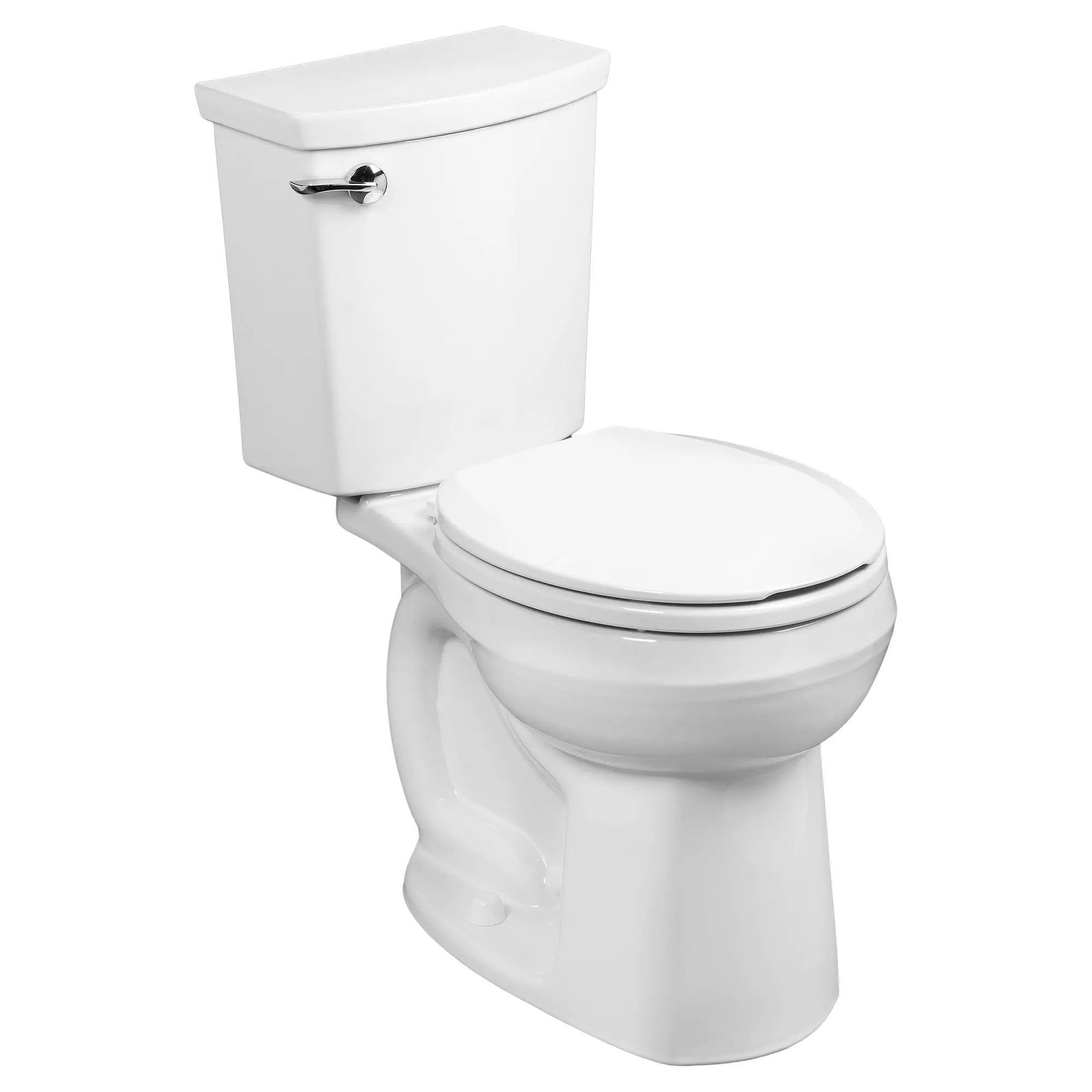 H2Optimum® 1.1 GPF/4.2 LPF Water-Saving Two-Piece Standard Height Round Front Toilet Bowl - Perfect for Small Bathrooms & Eco-Friendly Homes