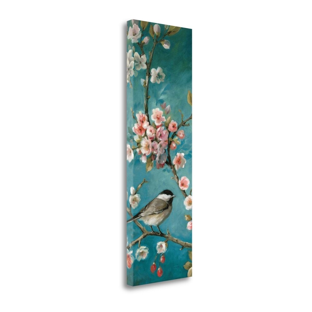 Blossom III By Lisa Audit - Premium Fine Art Giclee Print on Gallery Wrapped Canvas - Ready to Hang Wall Decor for Living Room, Bedroom & Office