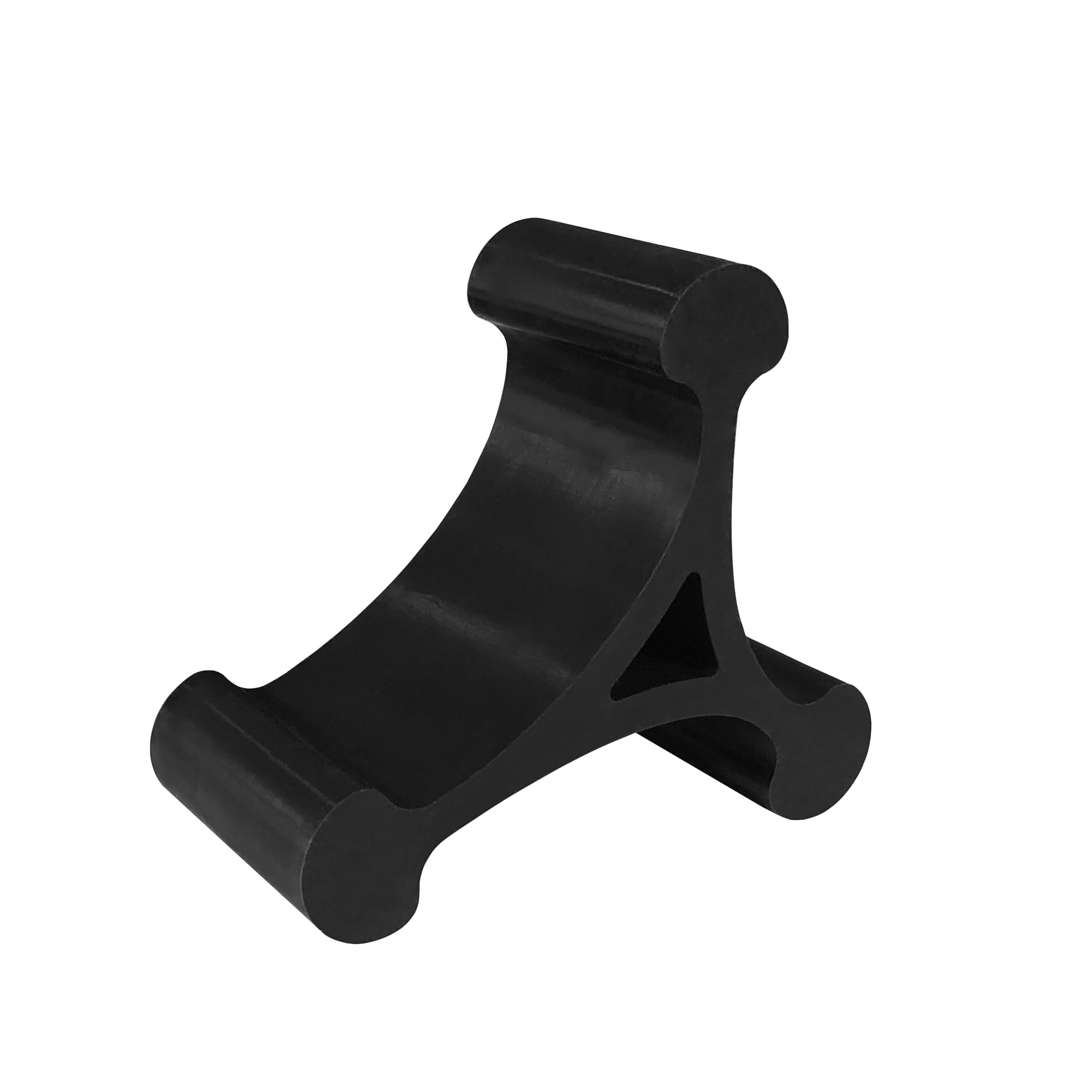 Skalene Adjustable Silicone Phone Stand Holder - Durable 100% Rubber Phone Prop & Rest for Desk, Office, Home & Kitchen - Stealth Black - Perfect for Video Calls, Cooking Recipes & Hands-Free Viewing