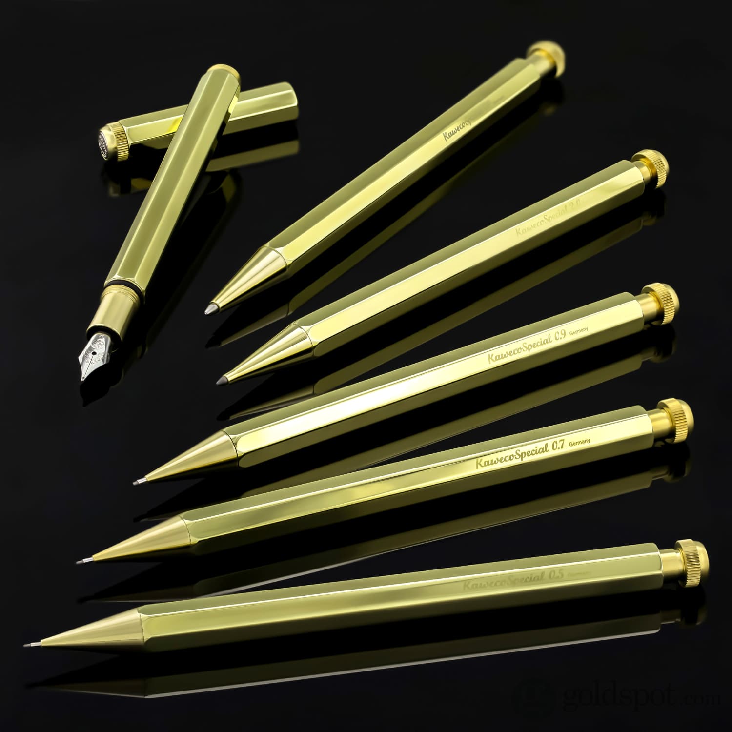 Kaweco Special Polished Brass Ballpoint Pen - Premium Writing Instrument for Office, School & Gift Giving