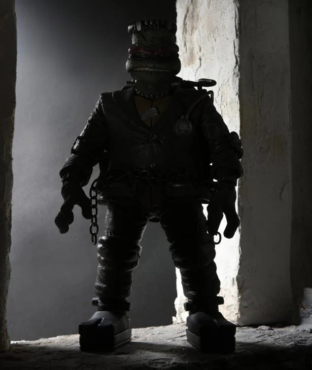 Universal Monsters x TMNT Ultimate Raphael as Frankenstein's Monster Collectible Action Figure - Perfect for Display, TMNT Fans & Horror Collectors