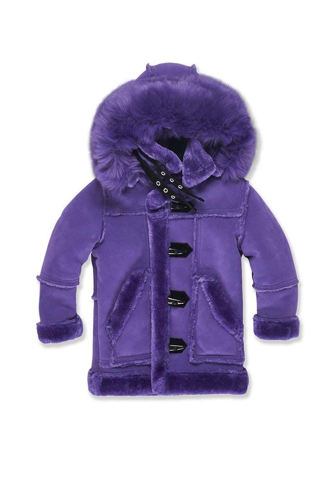 Jordan Craig Kids Denali Sherpa Jacket for Boys & Girls - Soft Fleece Lined Winter Coat, Warm Pink Outerwear for Cold Weather, Perfect for School, Playdates & Outdoor Activities