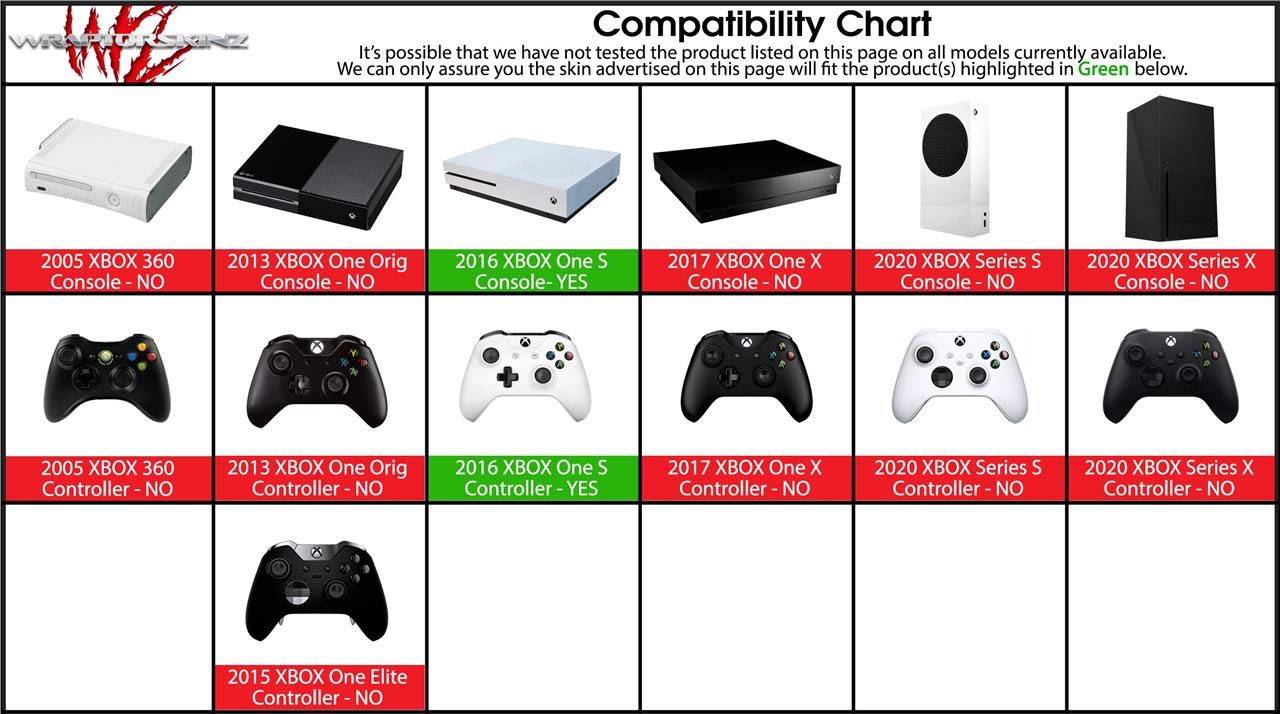 Custom Decal Vinyl Skin Wrap for Xbox One S Console & Controllers - Black Waves Orange Hot Pink Design | Protective Cover for Gaming Accessories | Perfect for Gaming Setups & Personalized Gifts