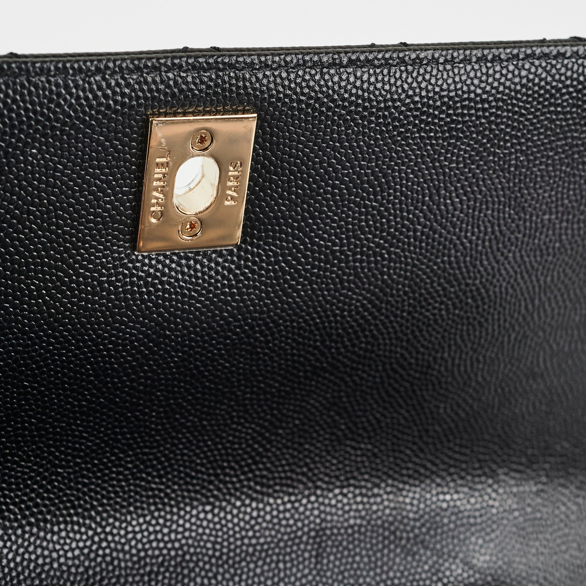 Chanel Small Coco Handle Bag in Black Caviar Leather - Luxury Crossbody Purse for Women, Perfect for Date Night & Evening Events