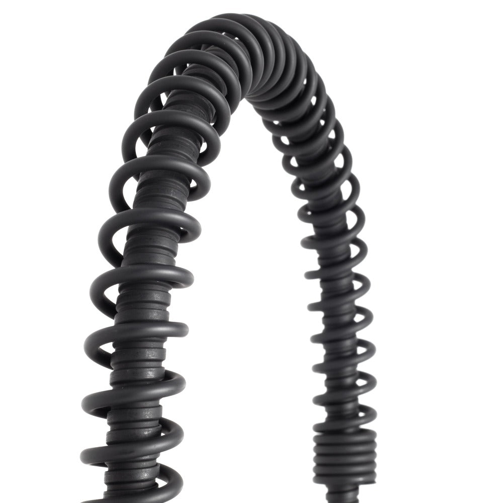 ZLINE Apollo Matte Black Pull Down Spring Single Handle Kitchen Faucet - Modern Design for Easy Dishwashing & Food Prep (APL KF MB) | Perfect for Home Kitchens & Commercial Use