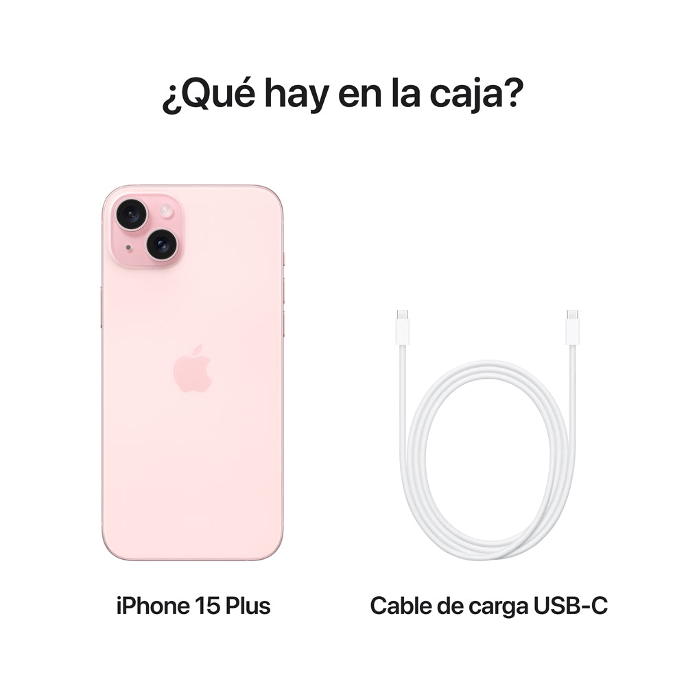 iPhone 15 Plus 256GB Pink - Latest Model with A16 Bionic Chip, Super Retina XDR Display & 5G Connectivity | Perfect for Travel, Work & Entertainment
