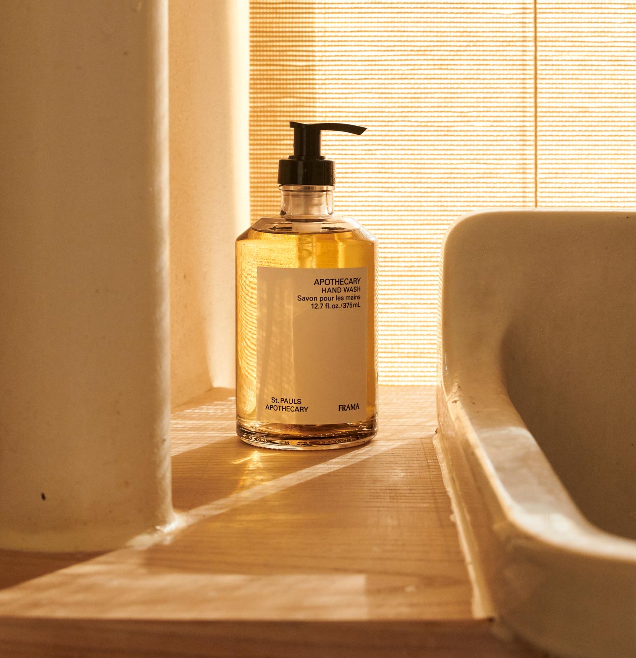 FRAMA Apothecary Hand Wash - 375ml Natural Liquid Soap for Gentle Cleansing | Perfect for Bathroom, Kitchen & Guest Washroom Use