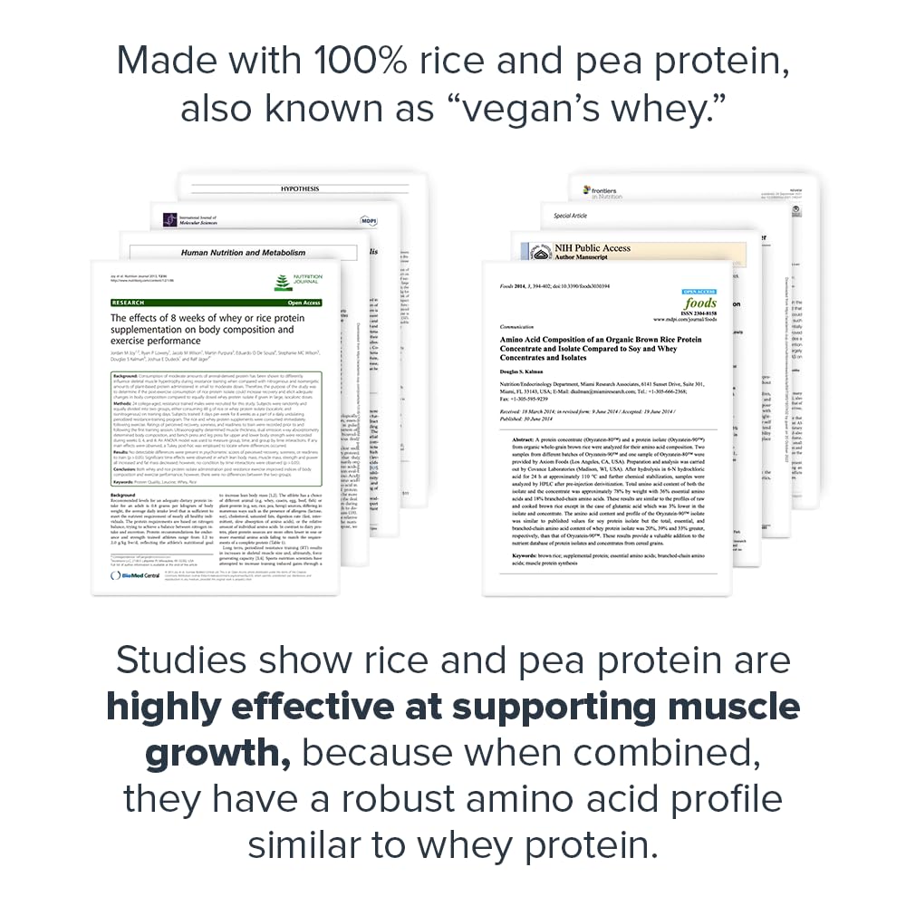 LEGION Plant+ Vegan Protein Powder - Chocolate Flavor | Rice & Pea Plant-Based Protein Blend | Gluten Free, Non-GMO, Naturally Sweetened | 20 Servings | Perfect for Post-Workout Recovery & Healthy Smoothies