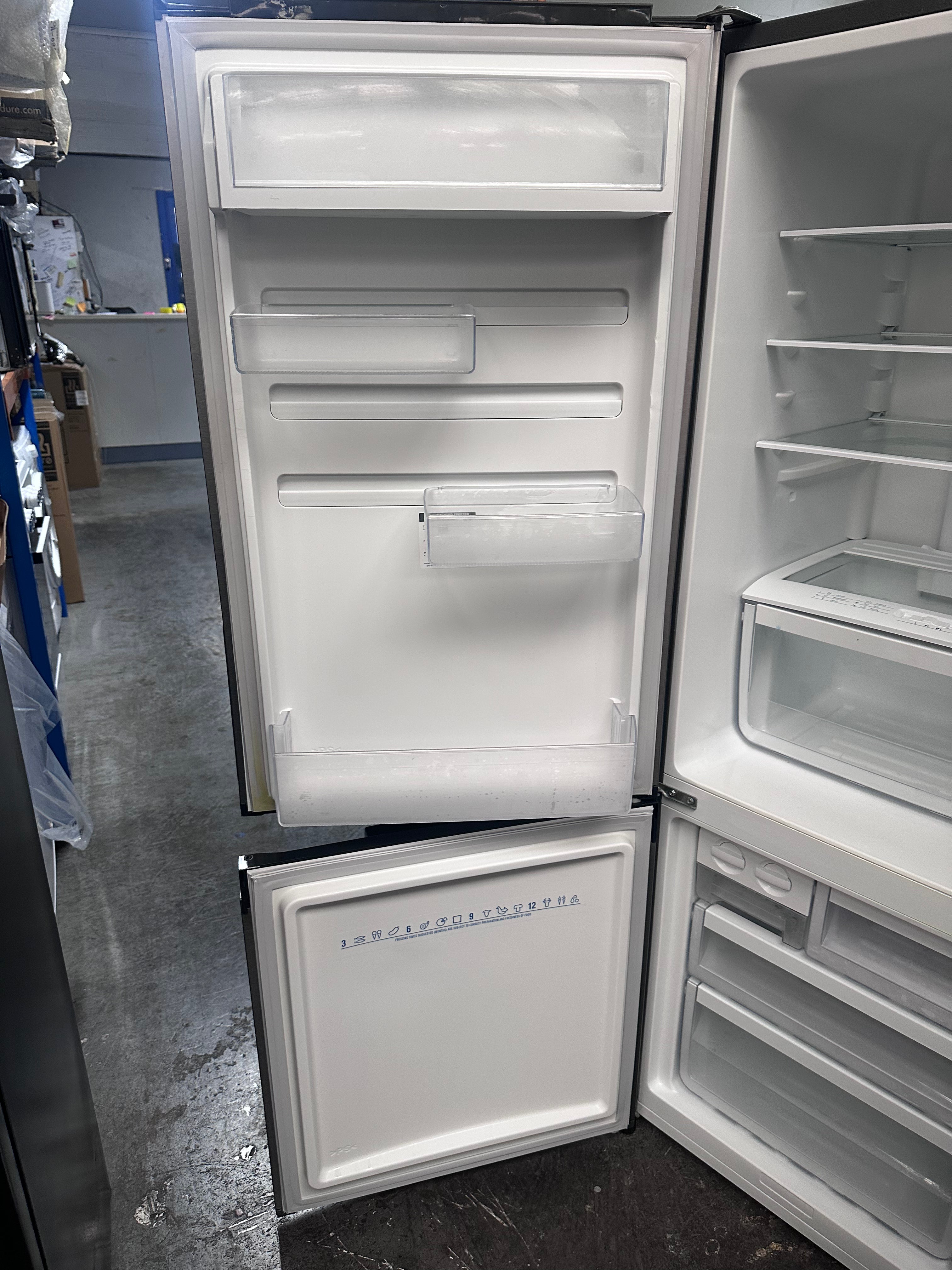 Westinghouse 317L Bottom Mount Frost Free Refrigerator - Energy Efficient, Spacious Design [Refurbished] - Perfect for Kitchens, Offices & Small Apartments