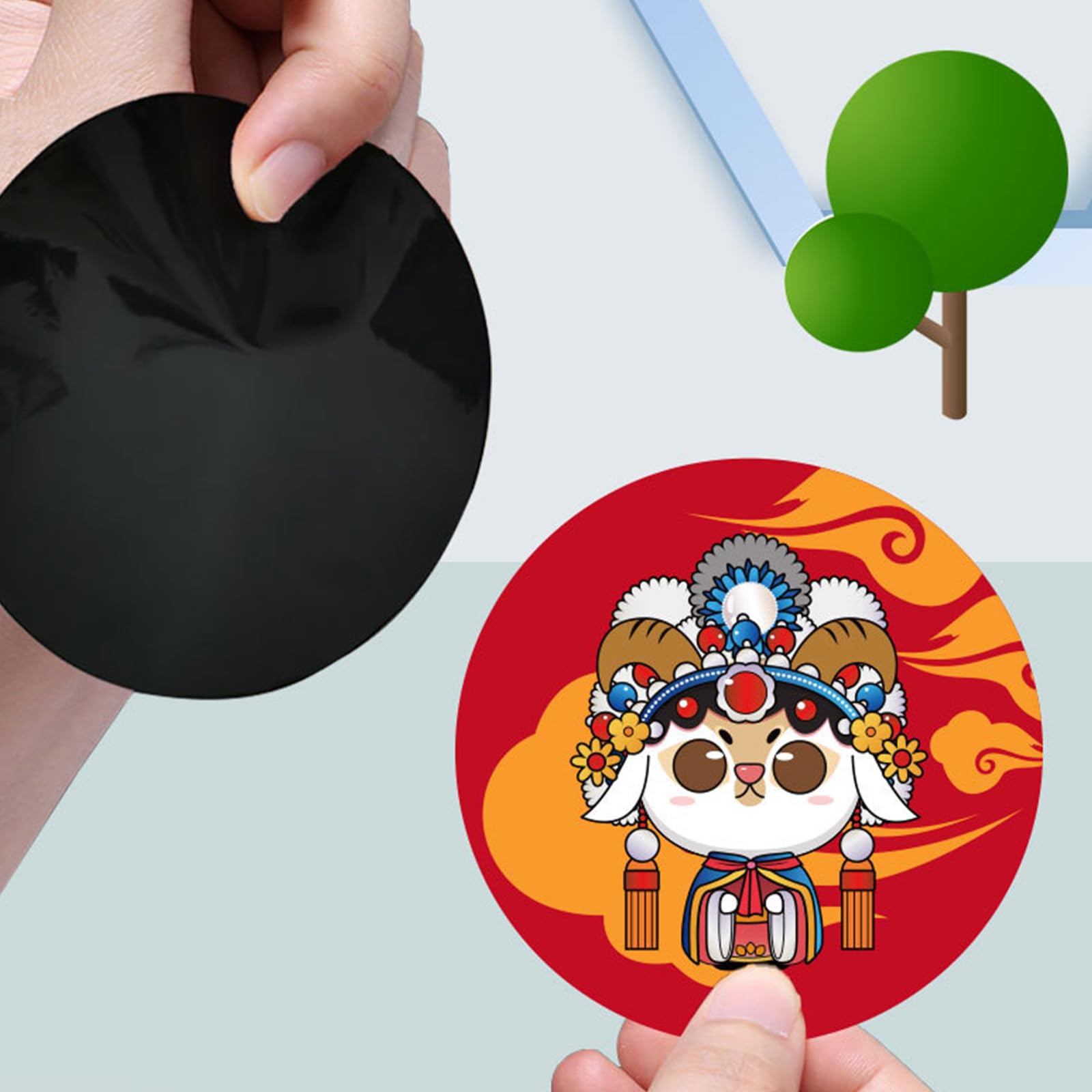 Color Changing Potty Training Stickers for Kids - Cartoon Animal Toilet Pee Targets for Toddler Boys & Girls | Fun & Interactive Bathroom Learning Aid for Easy Toilet Training