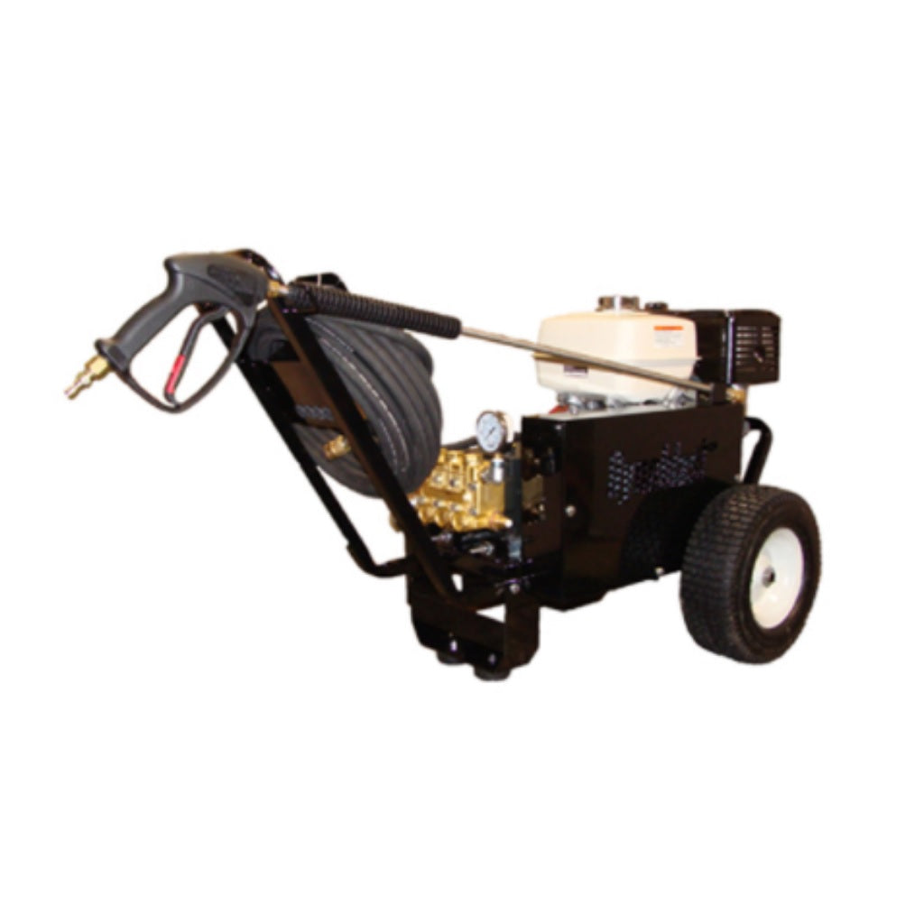 Dynablast 3500 PSI 3.8 GPM Gas Pressure Washer with Honda Engine & Interpump CR4035BG - Portable Belt Drive Power Washer for Driveway Cleaning, Deck Washing, and Outdoor Surface Maintenance