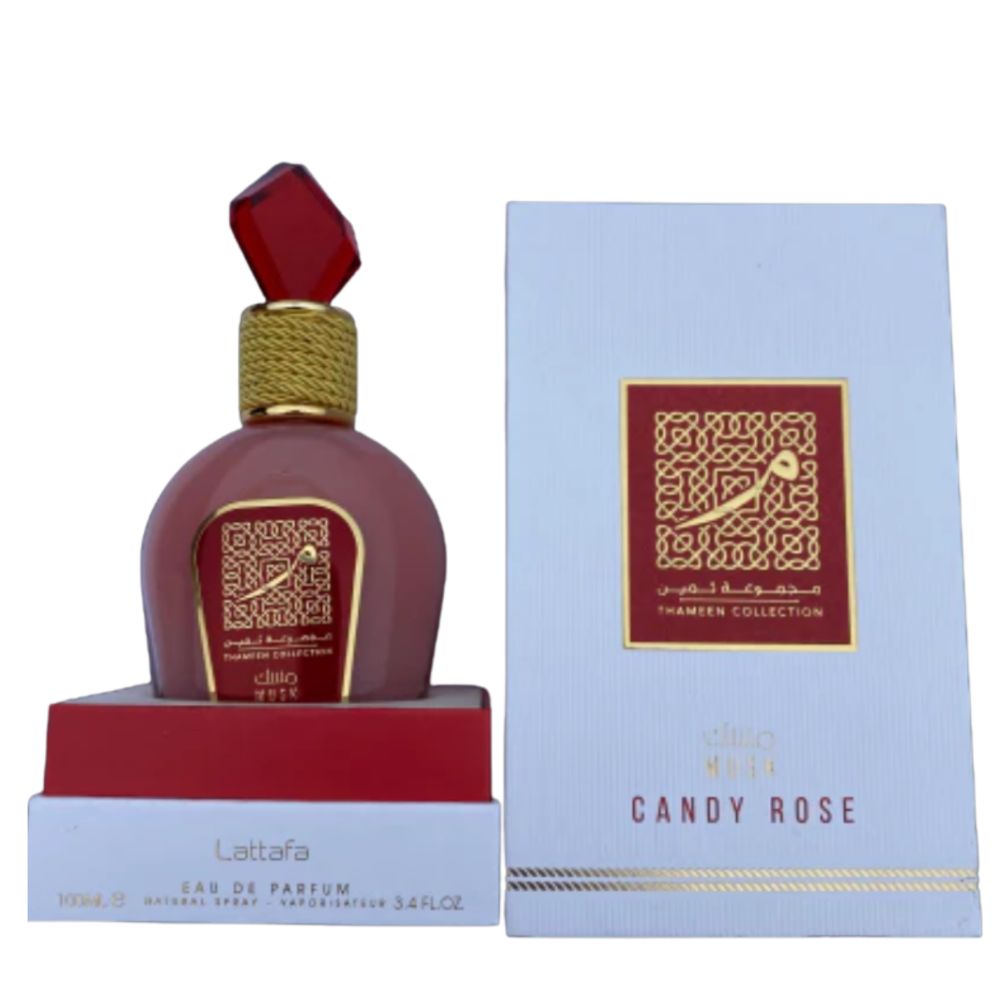 Thameen Musk Candy Rose Eau de Parfum 100ml - Luxurious Floral Scent for Women, Perfect for Date Nights & Special Occasions