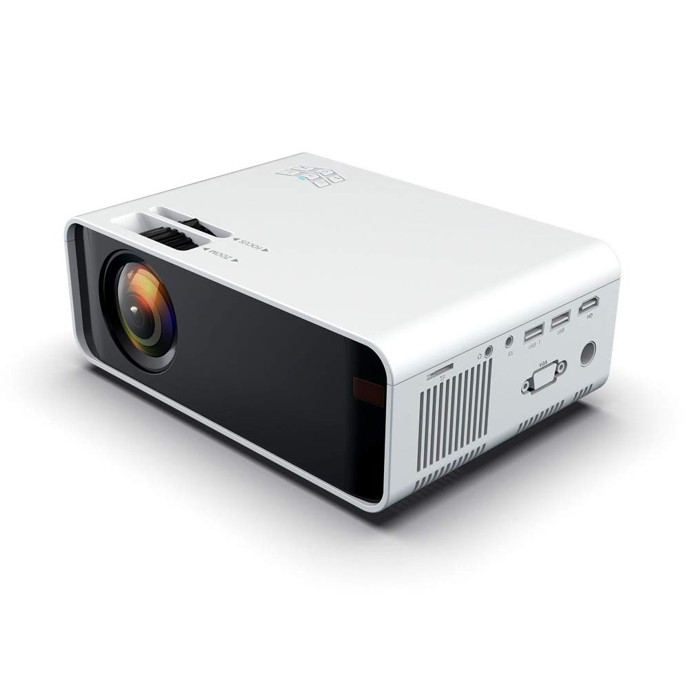 MMD Portable LED Home Cinema Projector - HDMI/VGA/USB/TF/AV Input Mini Video Projector for Android & Smartphones | Perfect for Movie Nights, Gaming & Outdoor Entertainment