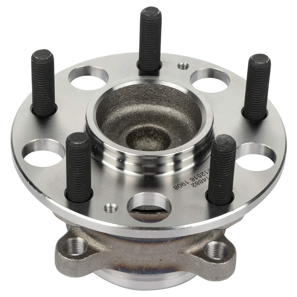 Replaces 512516 Wheel Axle Bearing and Hub Assembly Compatible for 2013-2015 Honda Accord Rear 5 Lug ABS Wheel Hub Bearing Kit (2 PCS) - Perfect for DIY Car Repairs and Maintenance