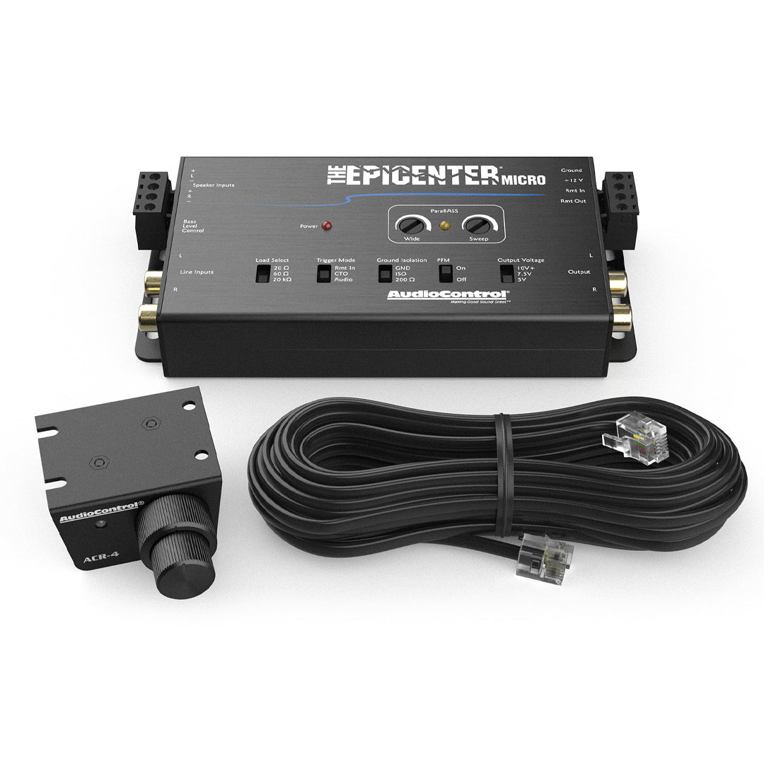 AudioControl Epicenter Micro - Premium Bass Restoration Processor & Line Output Converter for Car Audio Systems | Enhance Low Frequencies in Vehicles, Boats, and Home Theaters