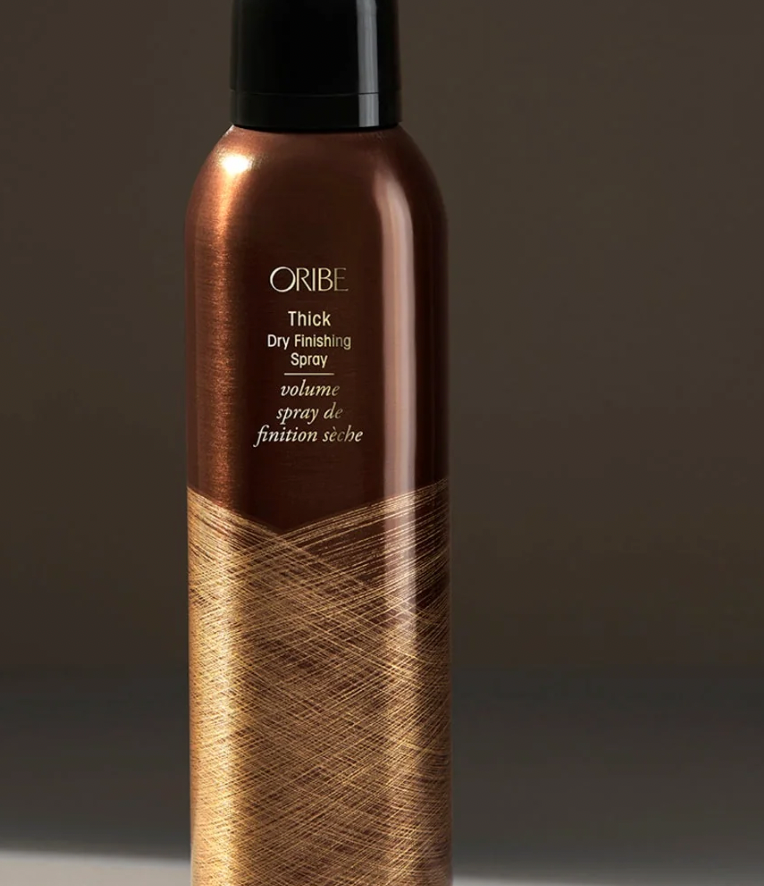 Oribe Thick Dry Finishing Spray for Voluminous Hair - Hair Styling Spray for Fine & Thin Hair - Adds Texture & Volume for Everyday Styling, Updos & Special Occasions