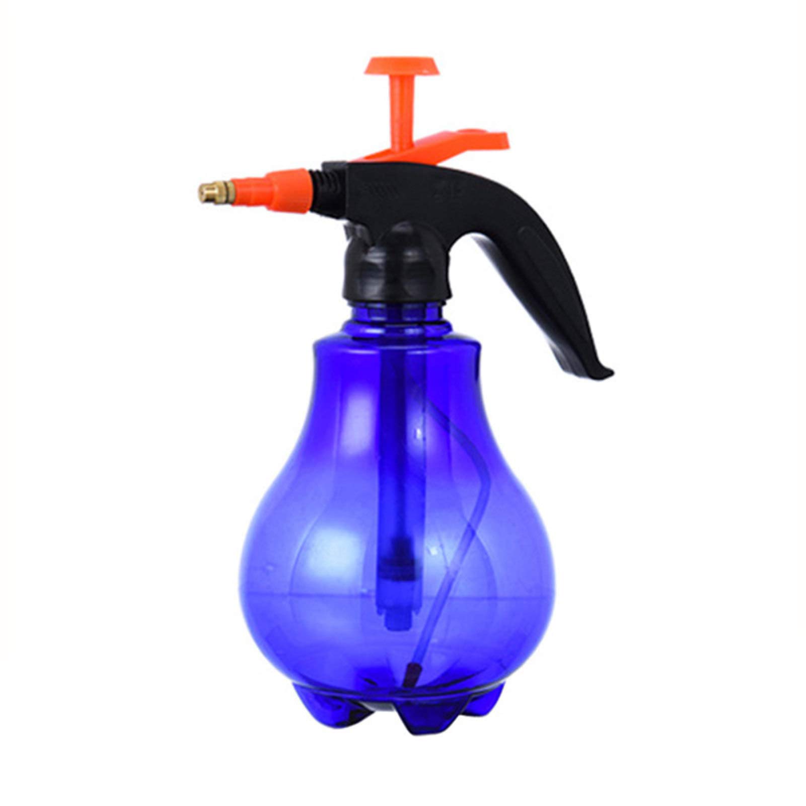 1.5L Adjustable Pressing Rod Garden Watering Can for Indoor & Outdoor Plants - Moisture Sprayer for Flowers, Herbs, and Potted Plants | Perfect for Balcony, Patio, and Greenhouse Gardening (Blue)